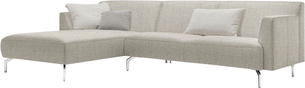 Creation BY ROLF BENZ Hoekbank CR.446 in een minimalistische, gewichtloze look, breedte 317 cm