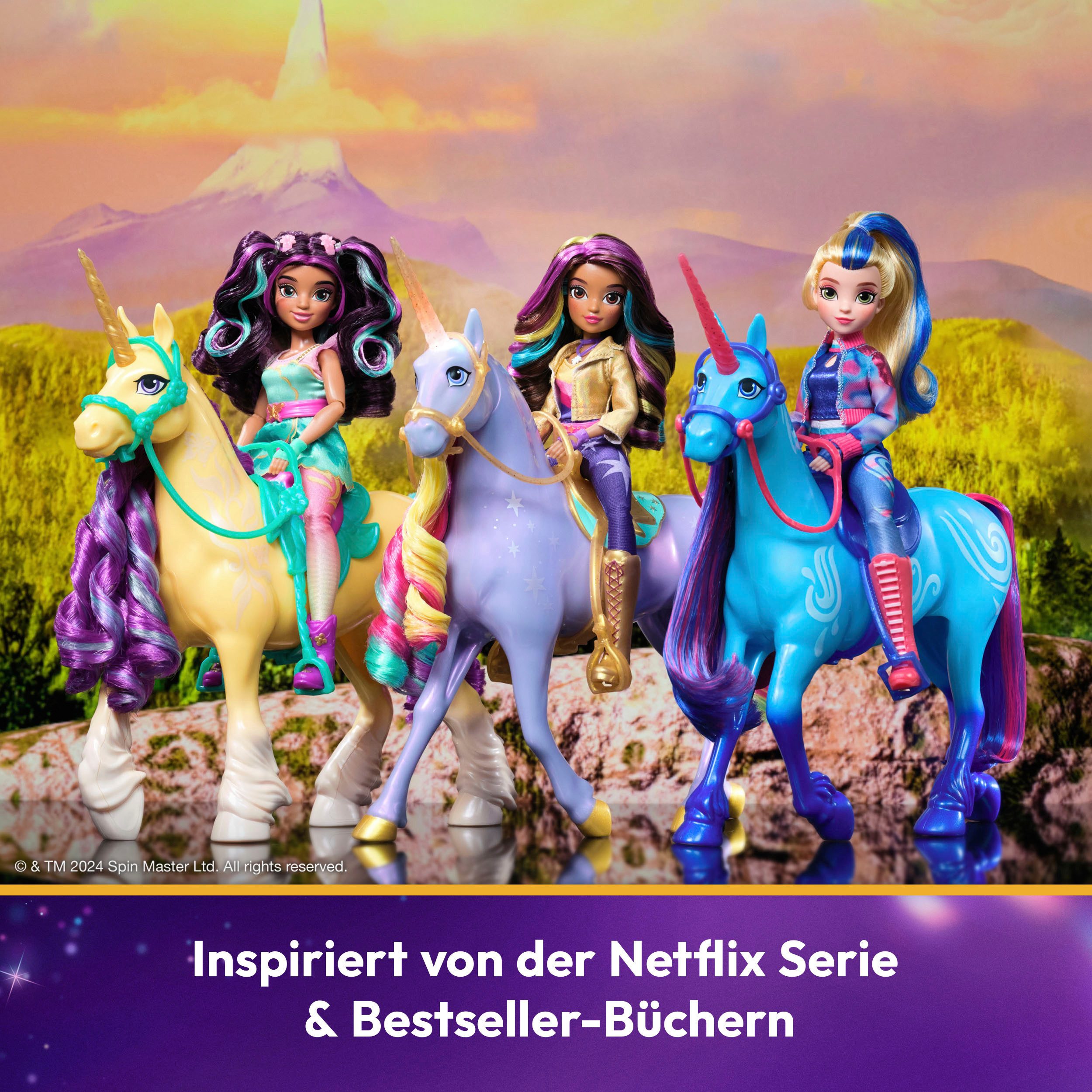 Spin Master Aankleedpop Unicorn Academy - Fashion Doll - Isabel