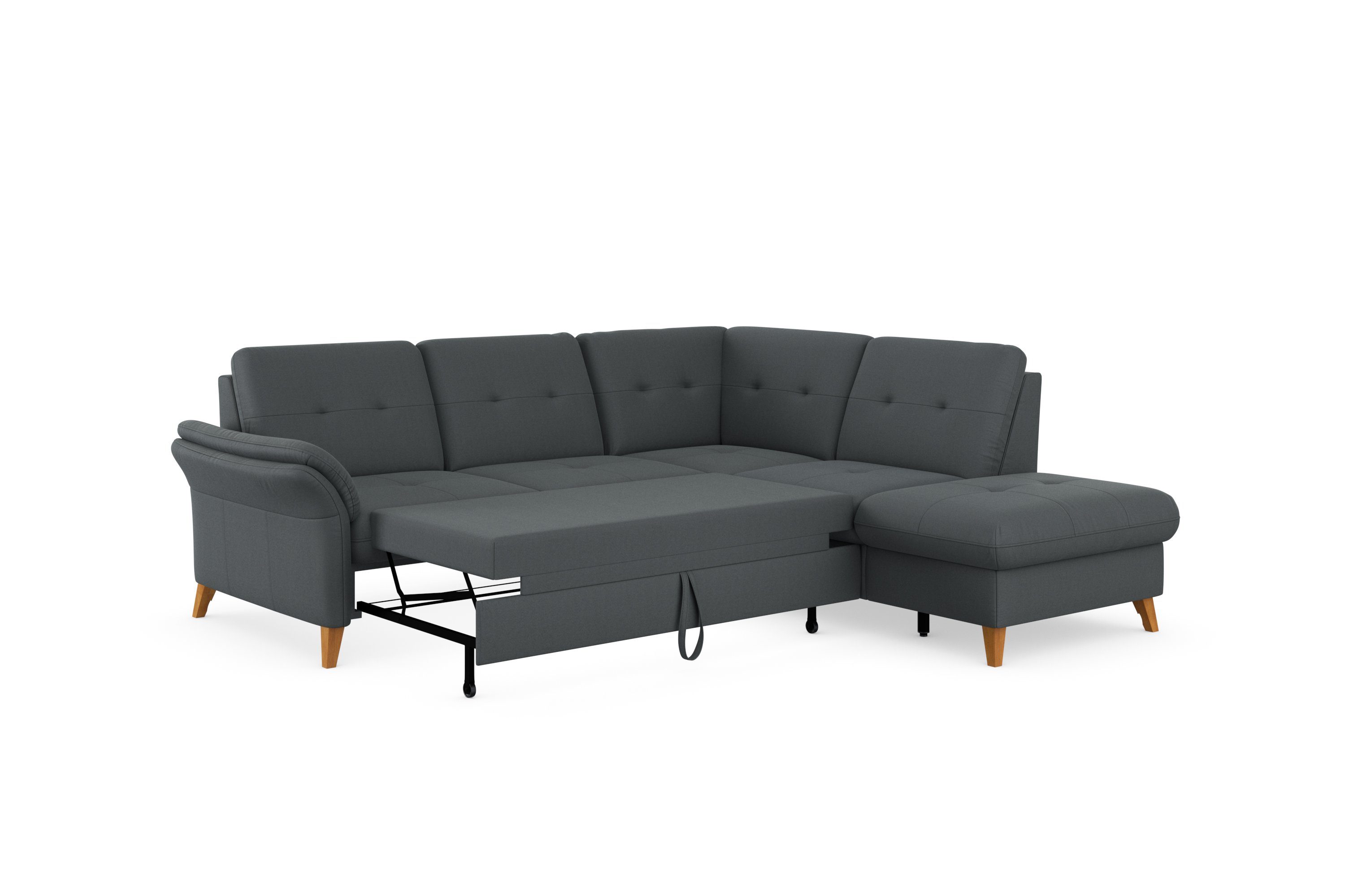 sit&more Hoekbank Göteborg inclusief zitdiepteverstelling, optioneel met bedfunctie & bedlade