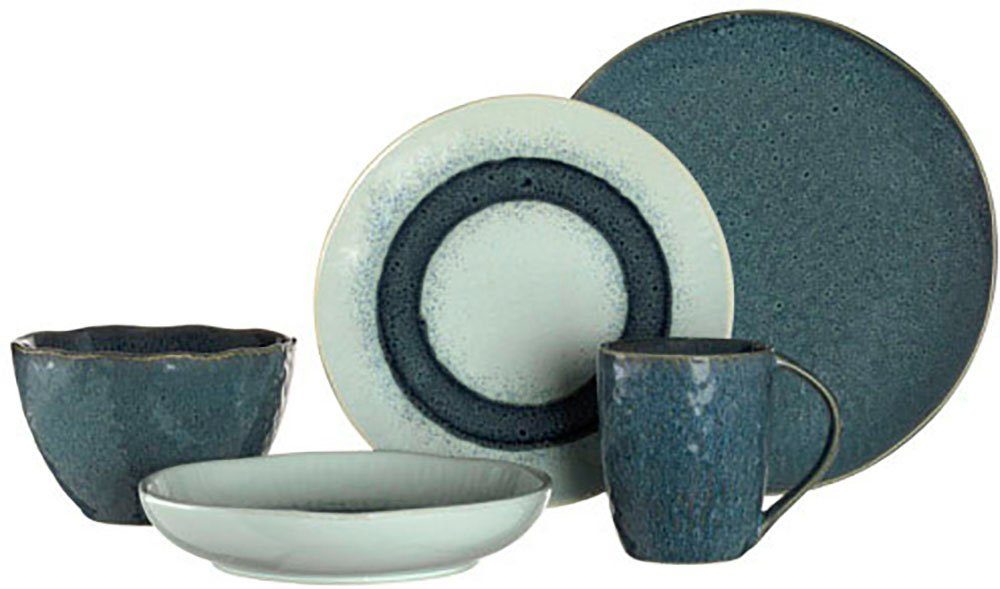 LEONARDO Ontbijtbordje Matera Keramiek, Ø 23 cm (set, 6 stuks)