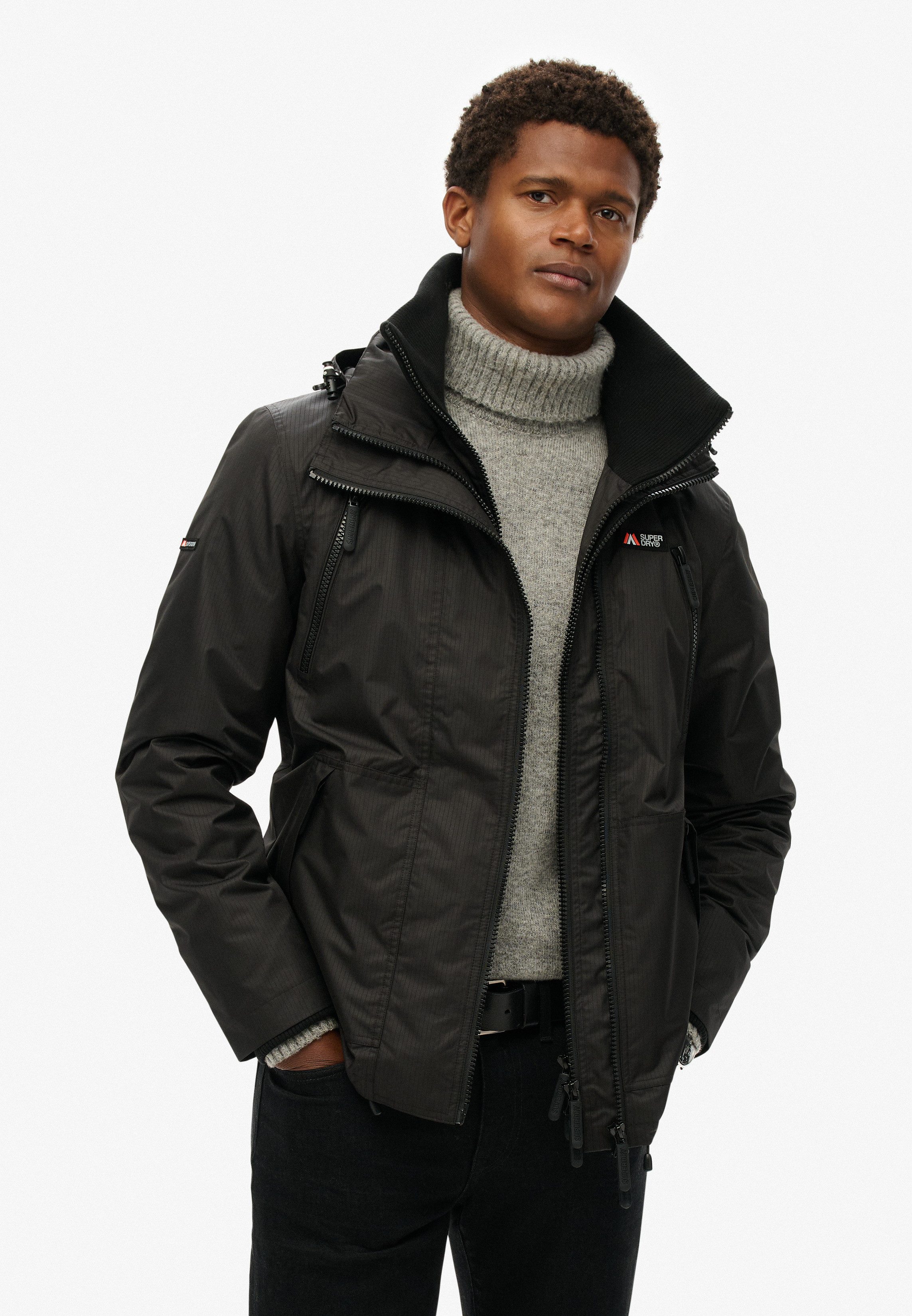 Superdry Outdoorjack HOODED MTN WINDBREAKER JACKET