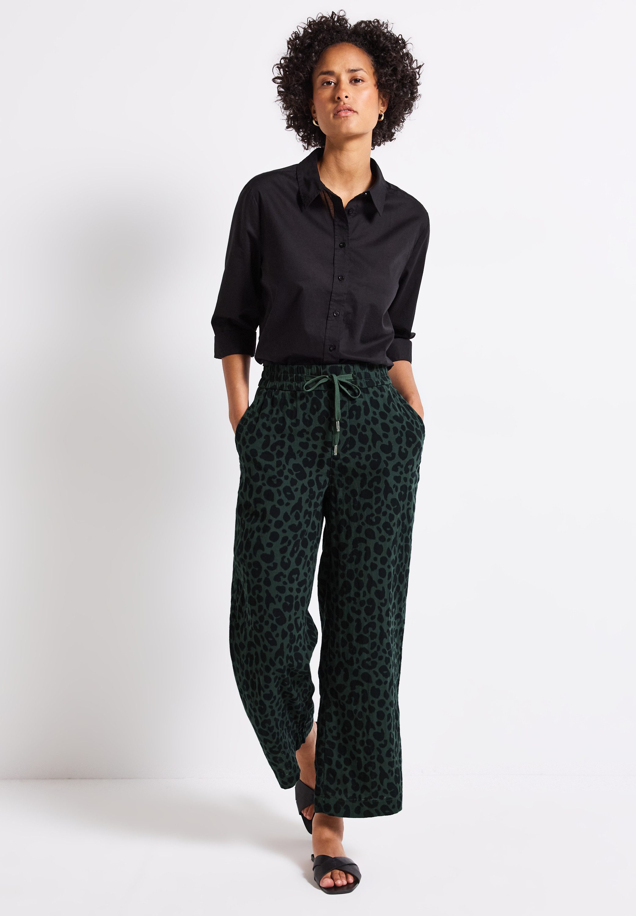 STREET ONE Stoffen broek