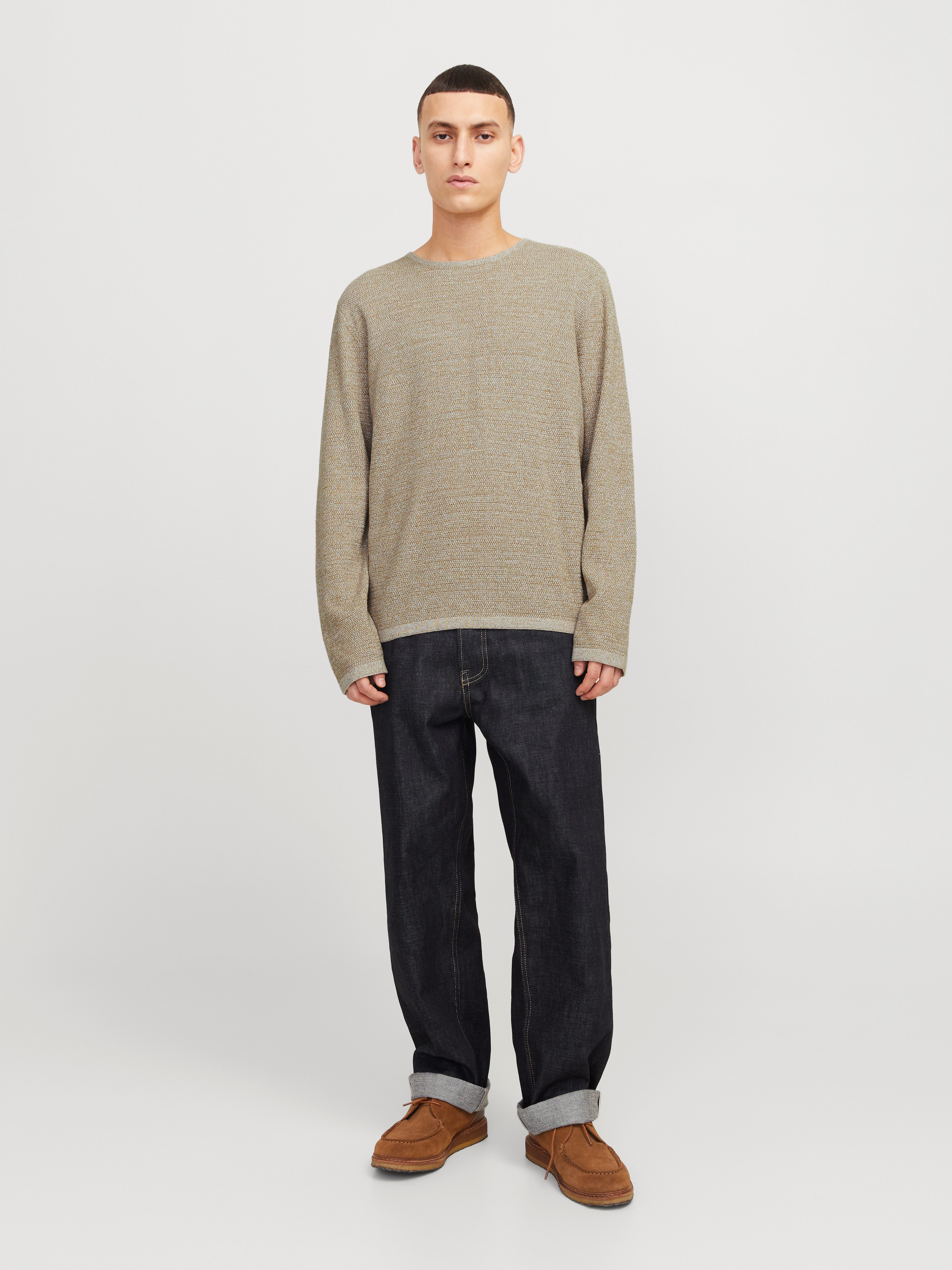 Jack & Jones Trui met ronde hals JJEGEORGE KNIT CREW NECK NOOS