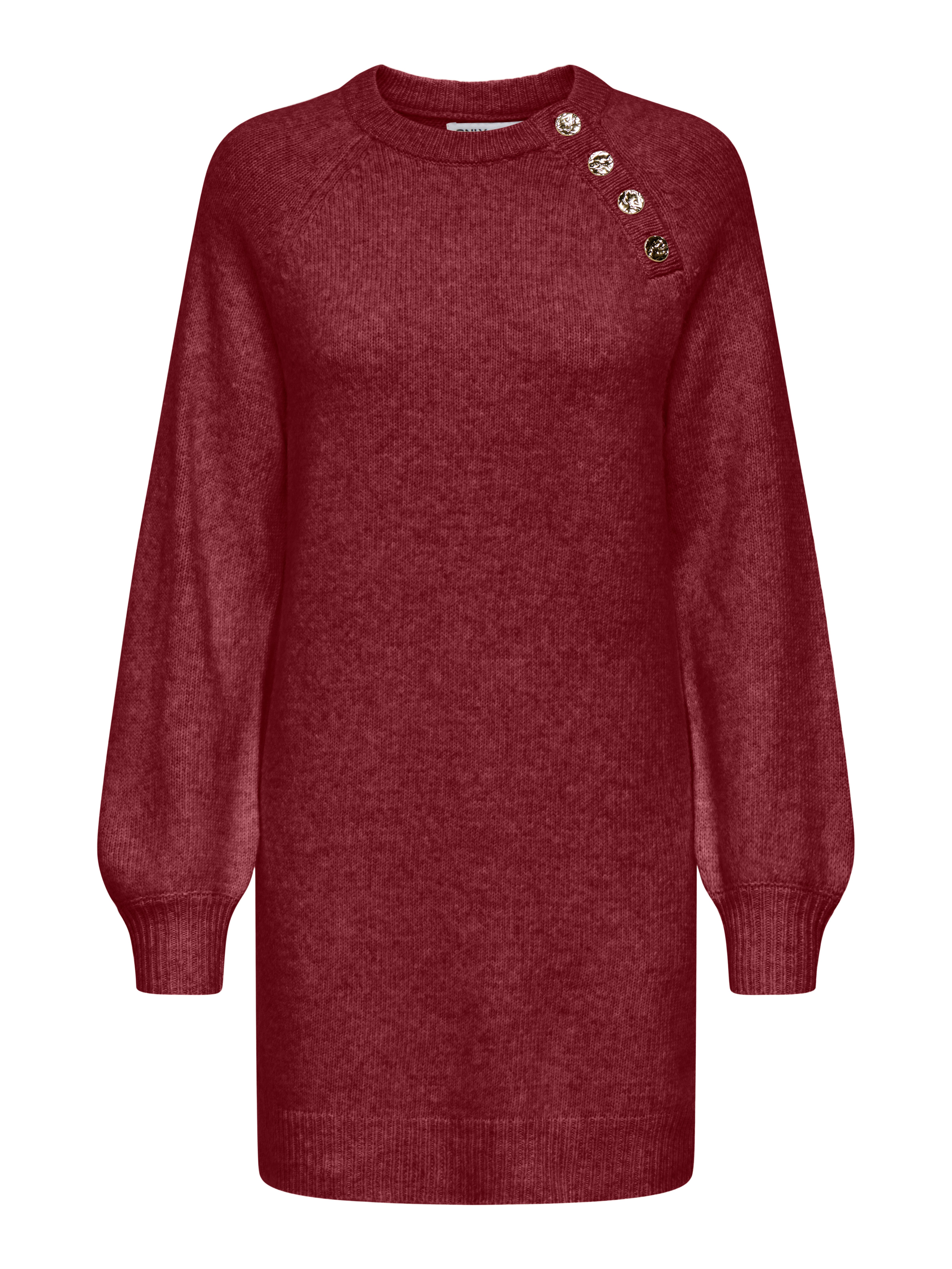 Only Midi-jurk ONLEMMA LIFE LS BUTTON ONEC DRESS CC KNT