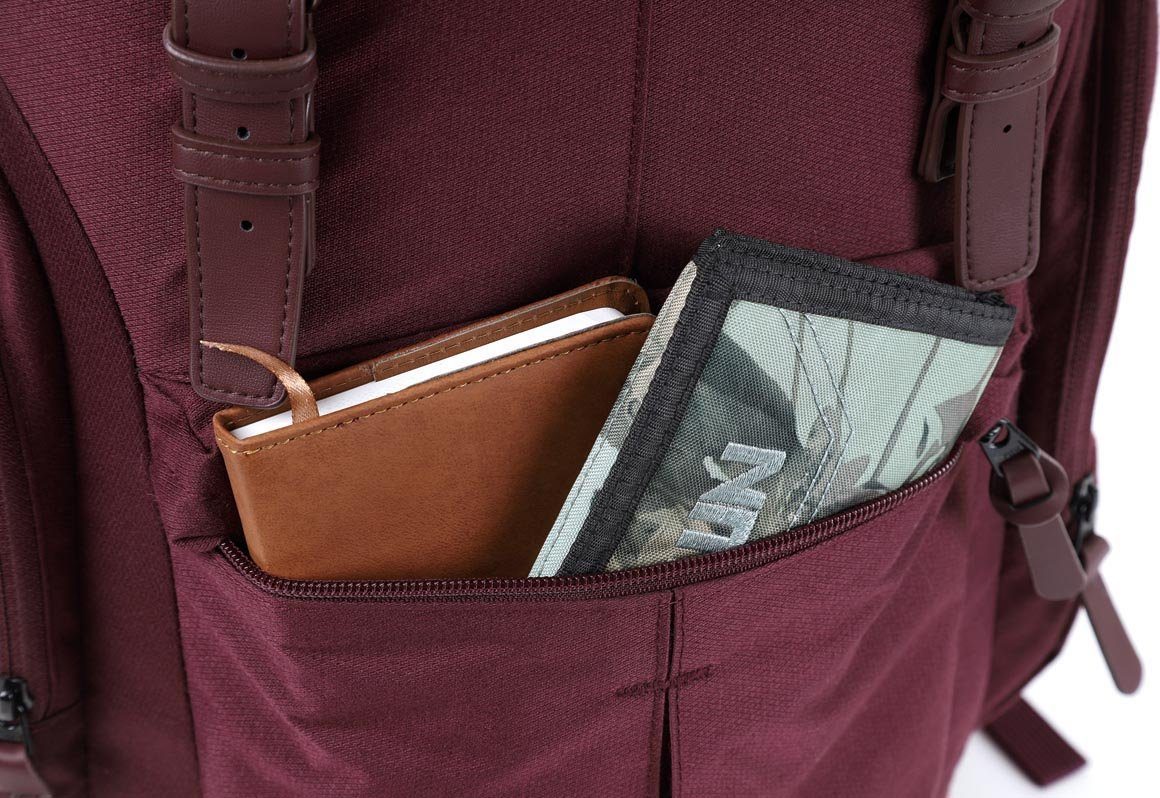 NITRO Vrijetijdsrugzak Daypacker met laptopvak, schoolrugzak, wandelaarsrugzak of streetpack