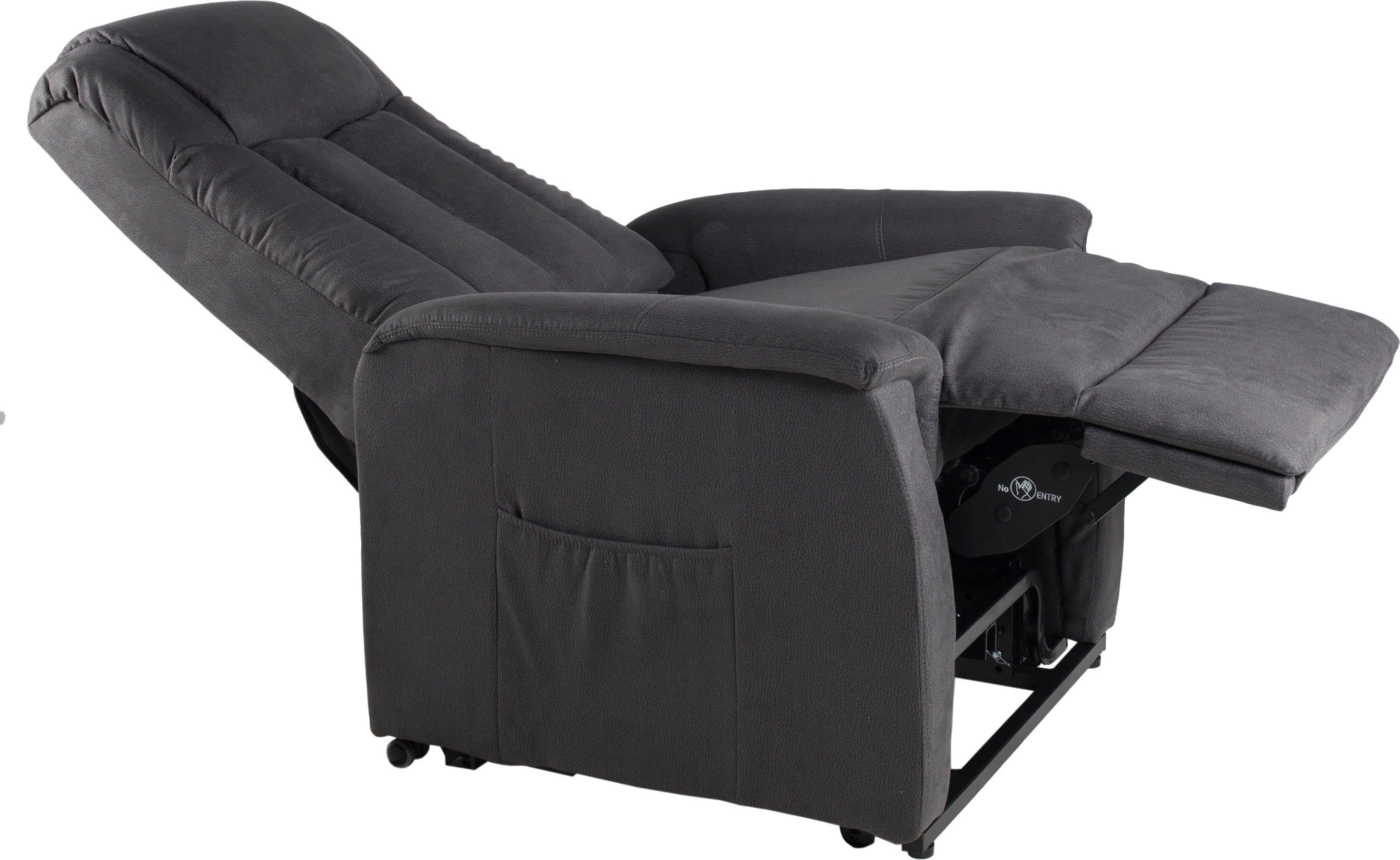 Duo Collection Relaxfauteuil Delphi met elektrische opstahulp Relaxfunctie en pocketveren binnenvering met stalen nosagvering (set)