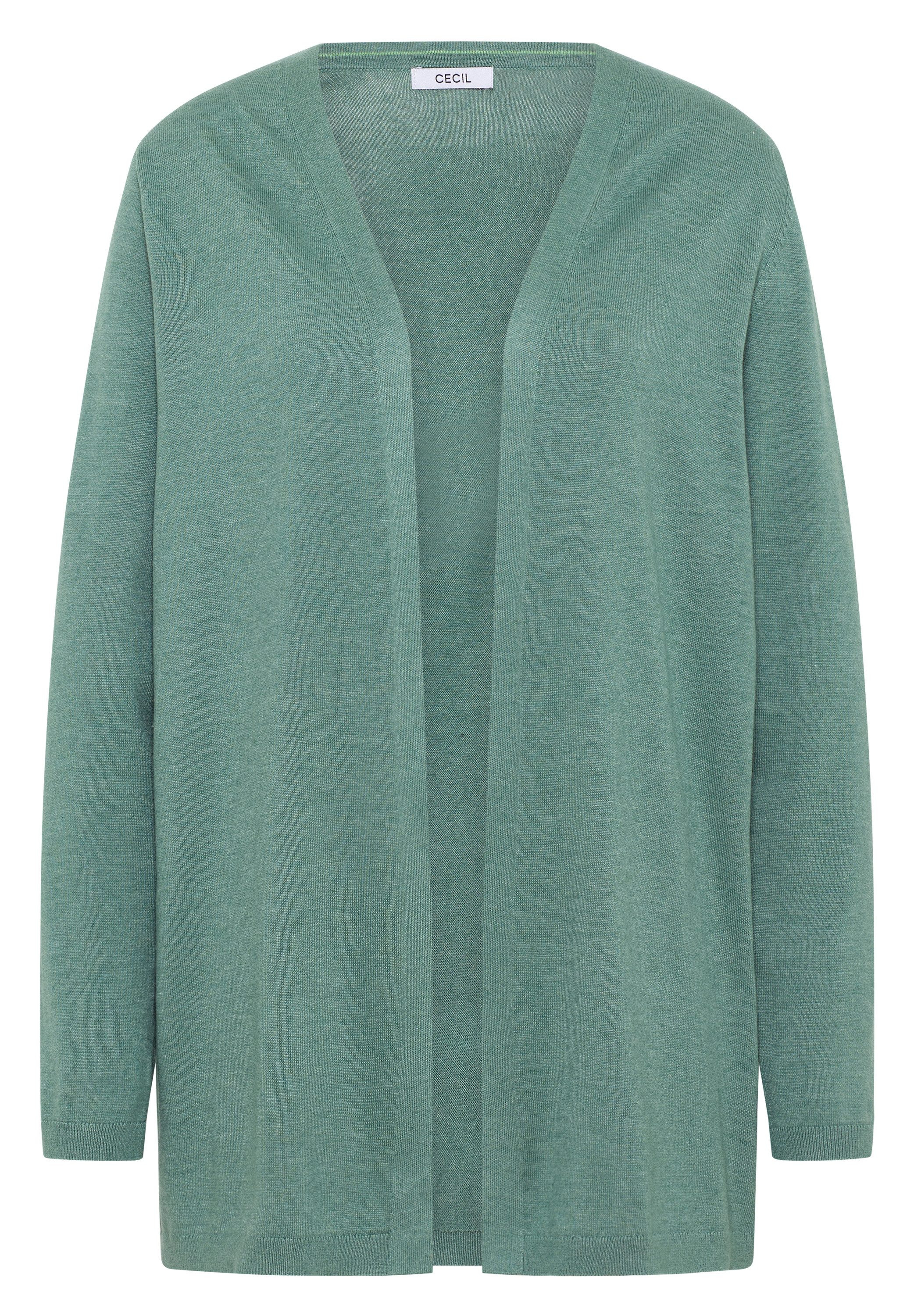 Cecil Lang vest zachte katoenmix