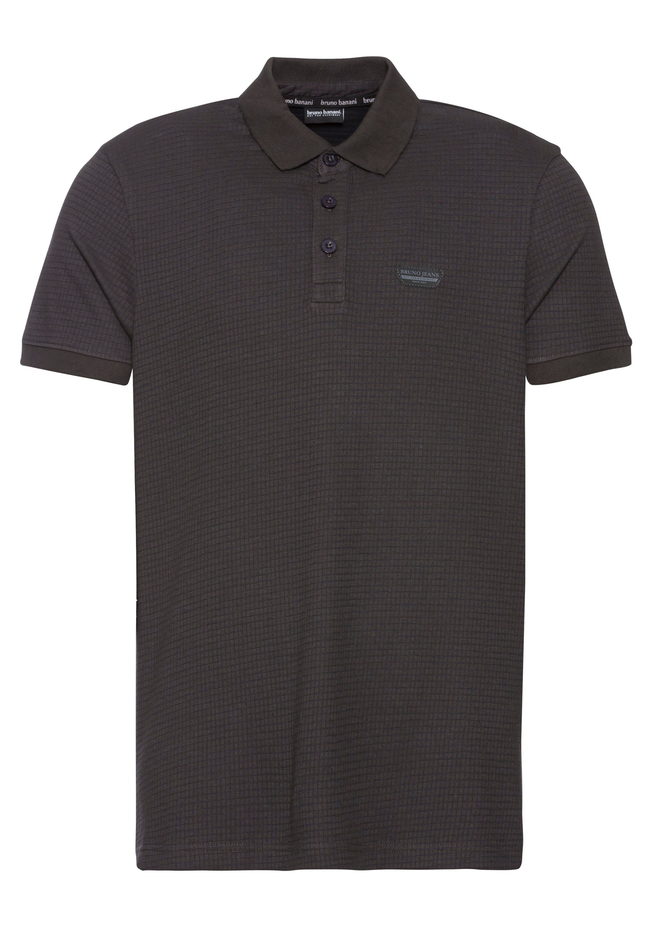 Bruno Banani Poloshirt met bijzondere materiaalsstructuur