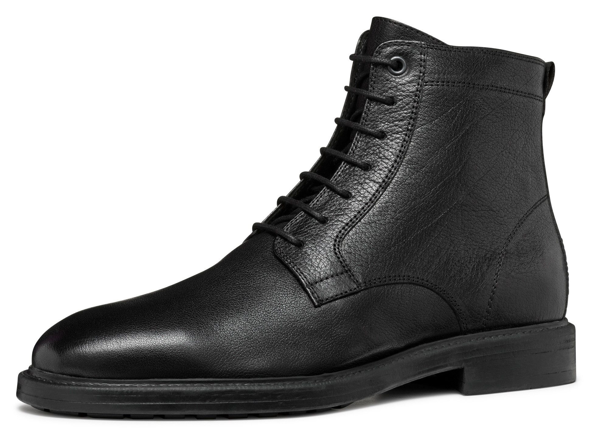 Geox Veterschoenen U TIBERIO D Zakelijke schoen, feest schoen met fijne blokhak