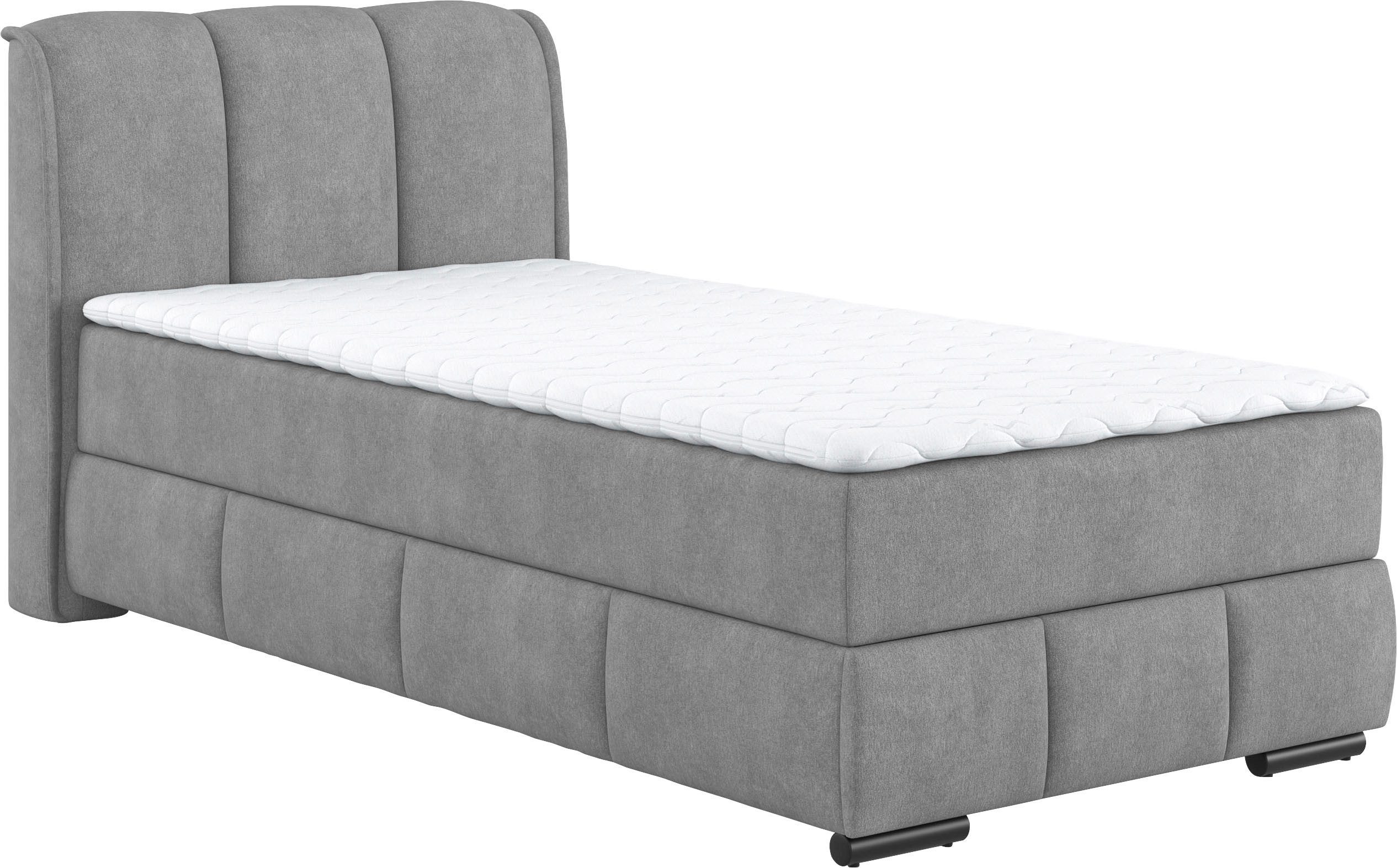 Mr. Couch Boxspring Bethany met bedkist, incl. matras Topmatras en sierkussen, in verschillende hardheden beschikbaar