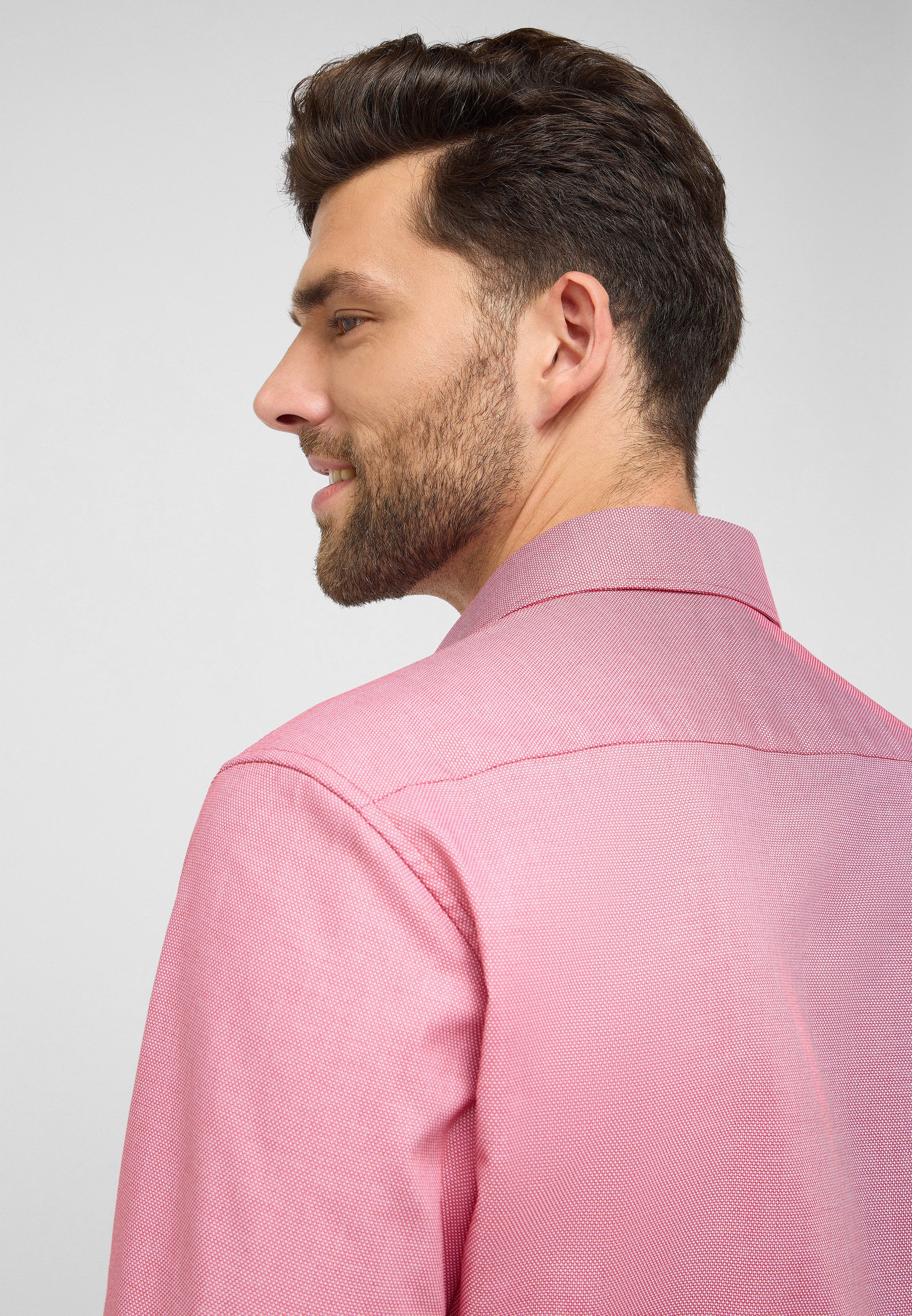 Eterna Overhemd met lange mouwen MODERN FIT NON IRON (strijkvrij)
