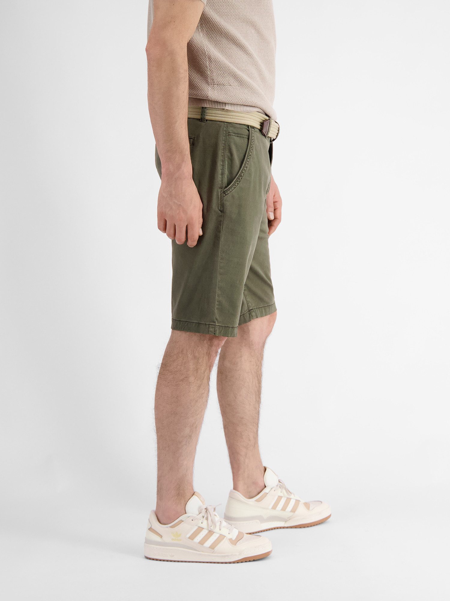 Lerros Bermuda LERROS chino bermuda met print