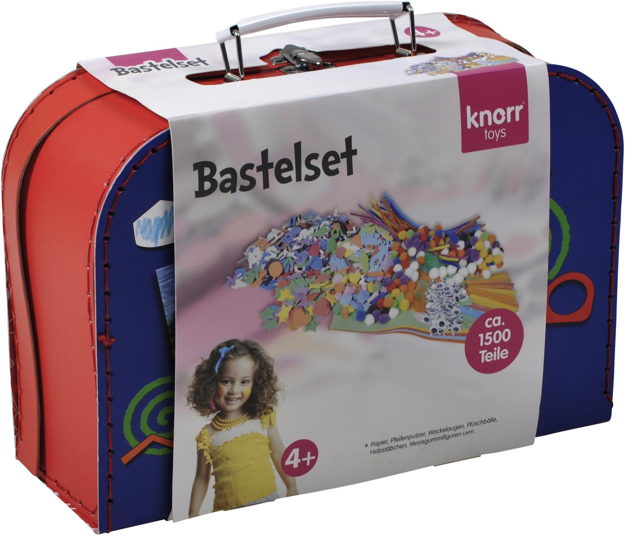 Knorrtoys® Knutselset Knutselkoffer groot (set, 1500-delig)