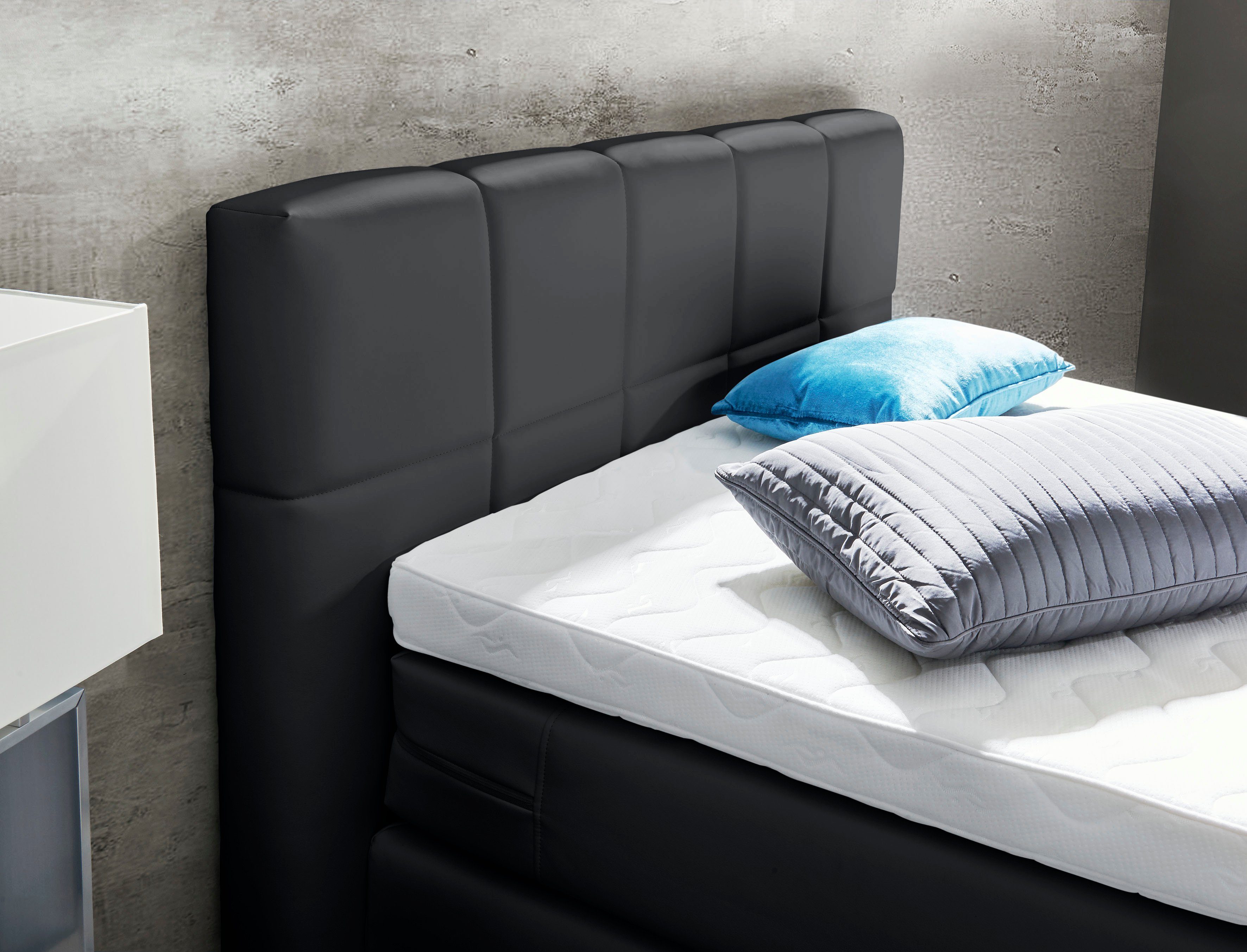 INOSIGN Boxspring Airdrie inclusief bedkist en topper