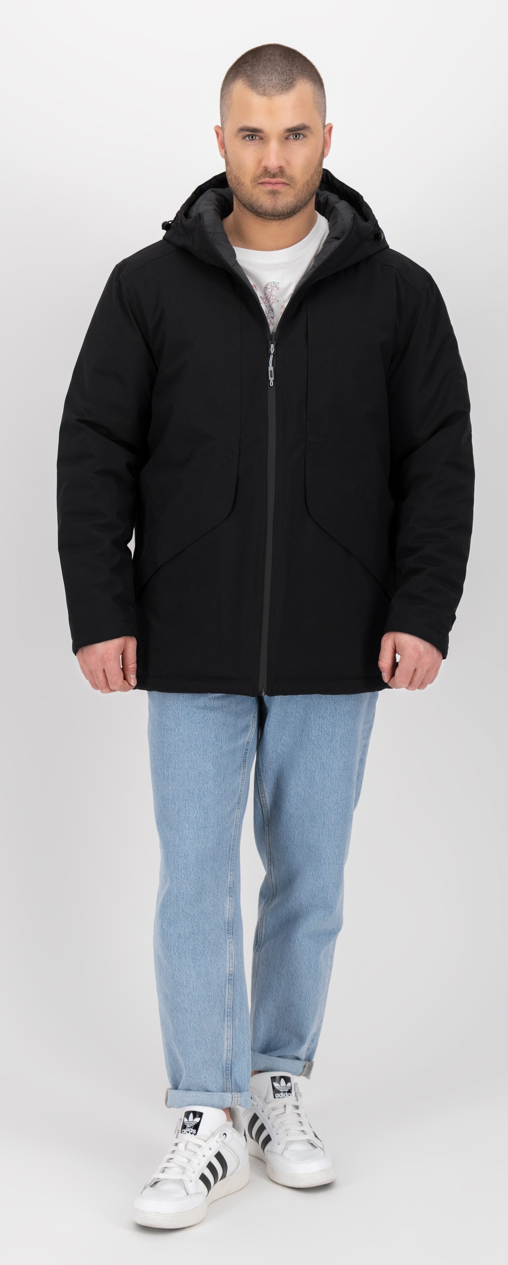 LPO Winterjack FENNO MN Jas omkeerbaar en zakken met magneetsluiting