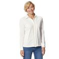 classic basics blouse met lange mouwen wit