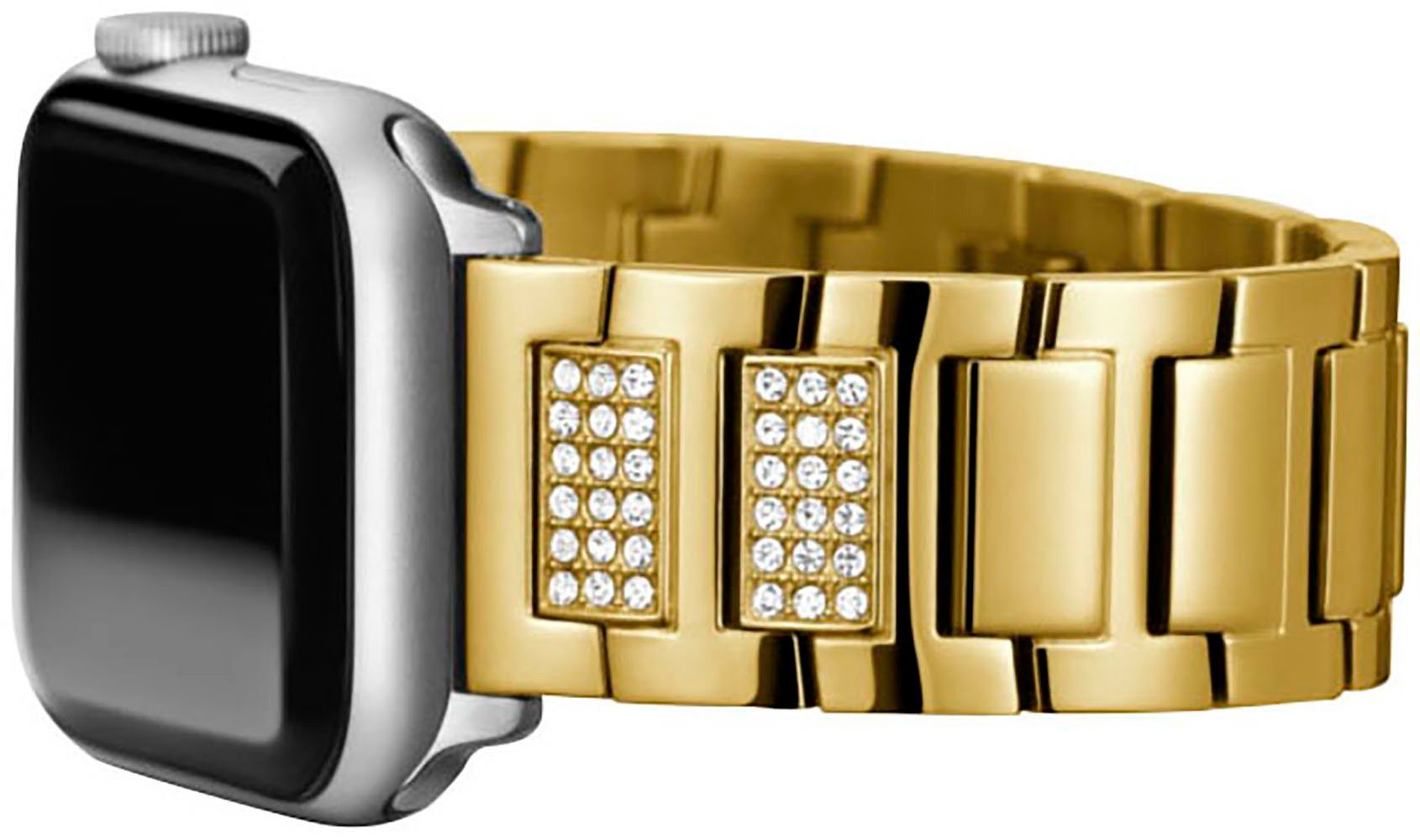 Guess Smartwatch-armband Apple Strap Vervangarmband, vervangband, roestvrij staal, geschikt voor de Apple Watch