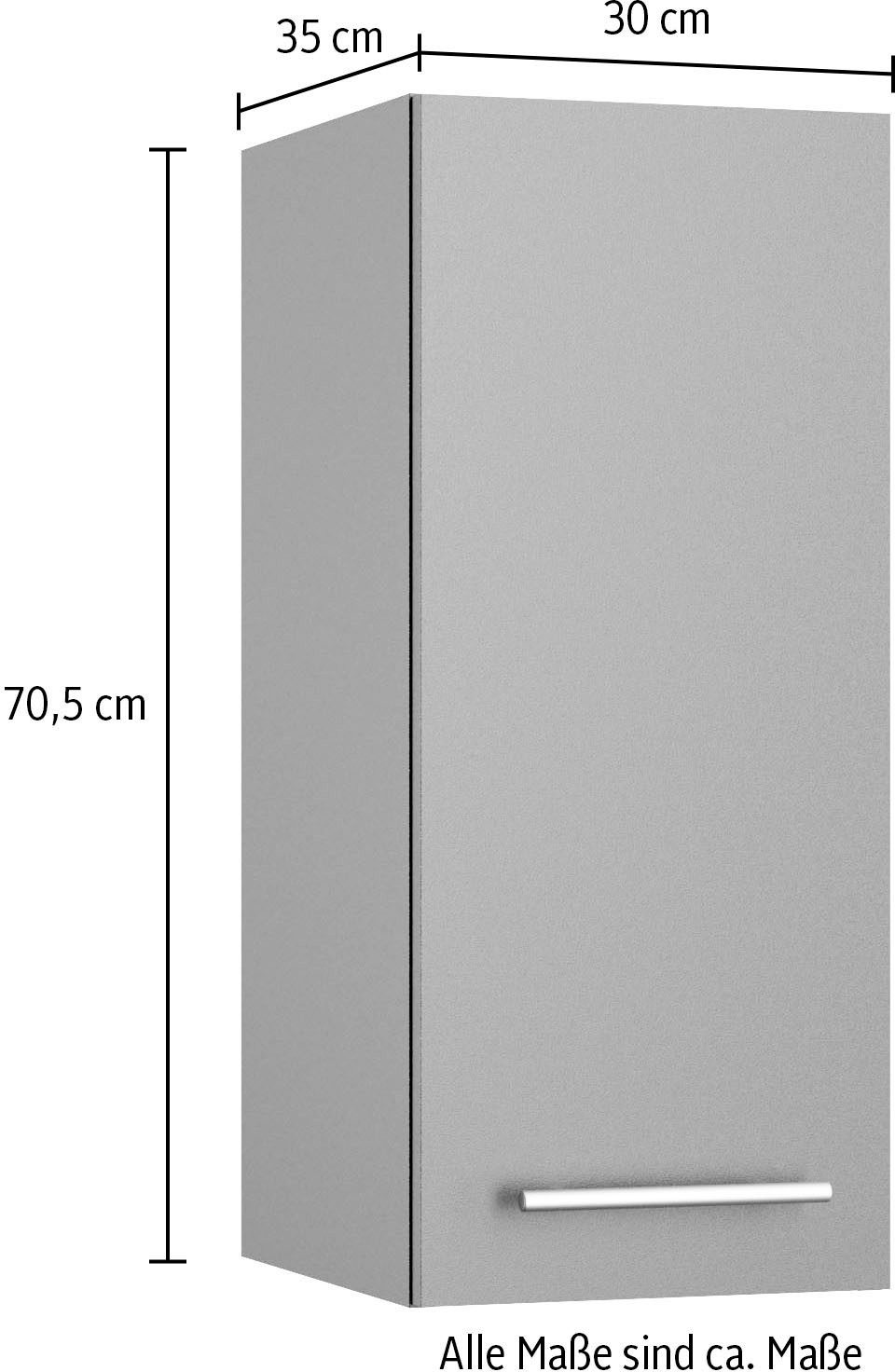 OPTIFIT Hangkast Bern2 Breedte 30 cm, 1 deur, 2 planken