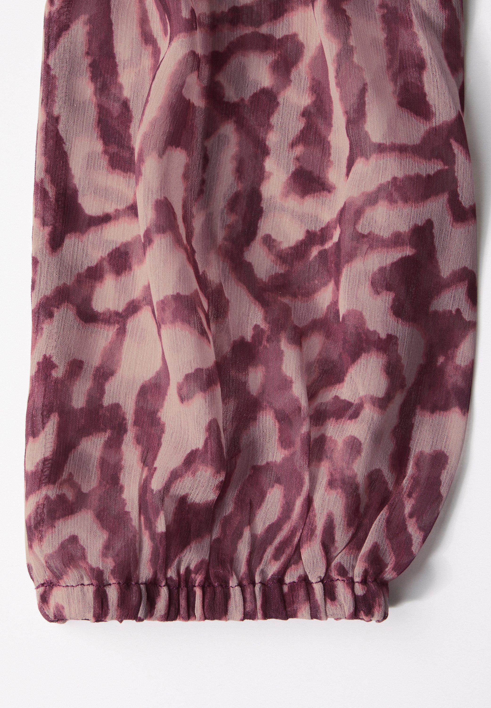 STREET ONE Blouse zonder sluiting met ruches