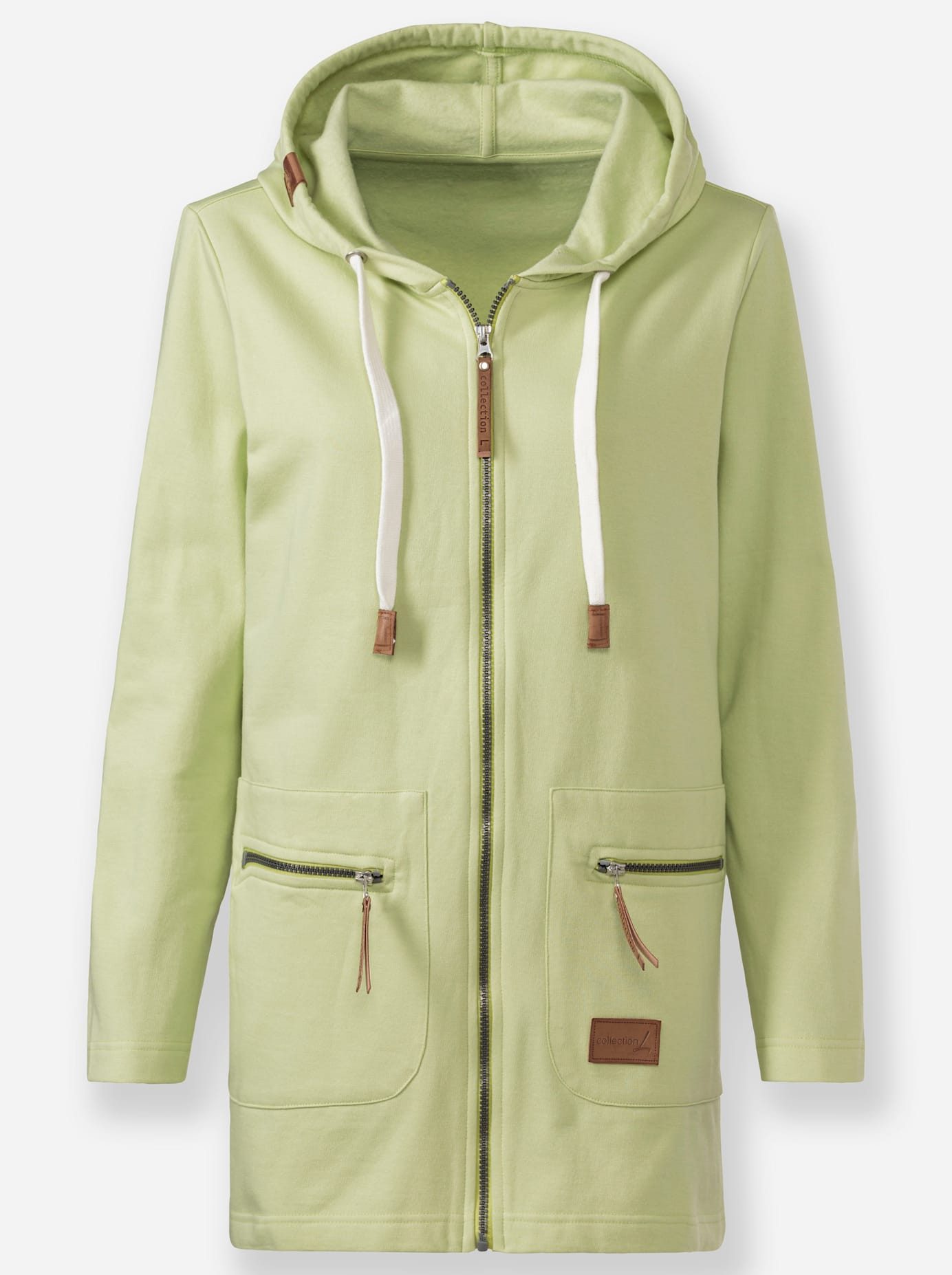 Casual Looks Shirtjasje Sweatvest (1-delig)