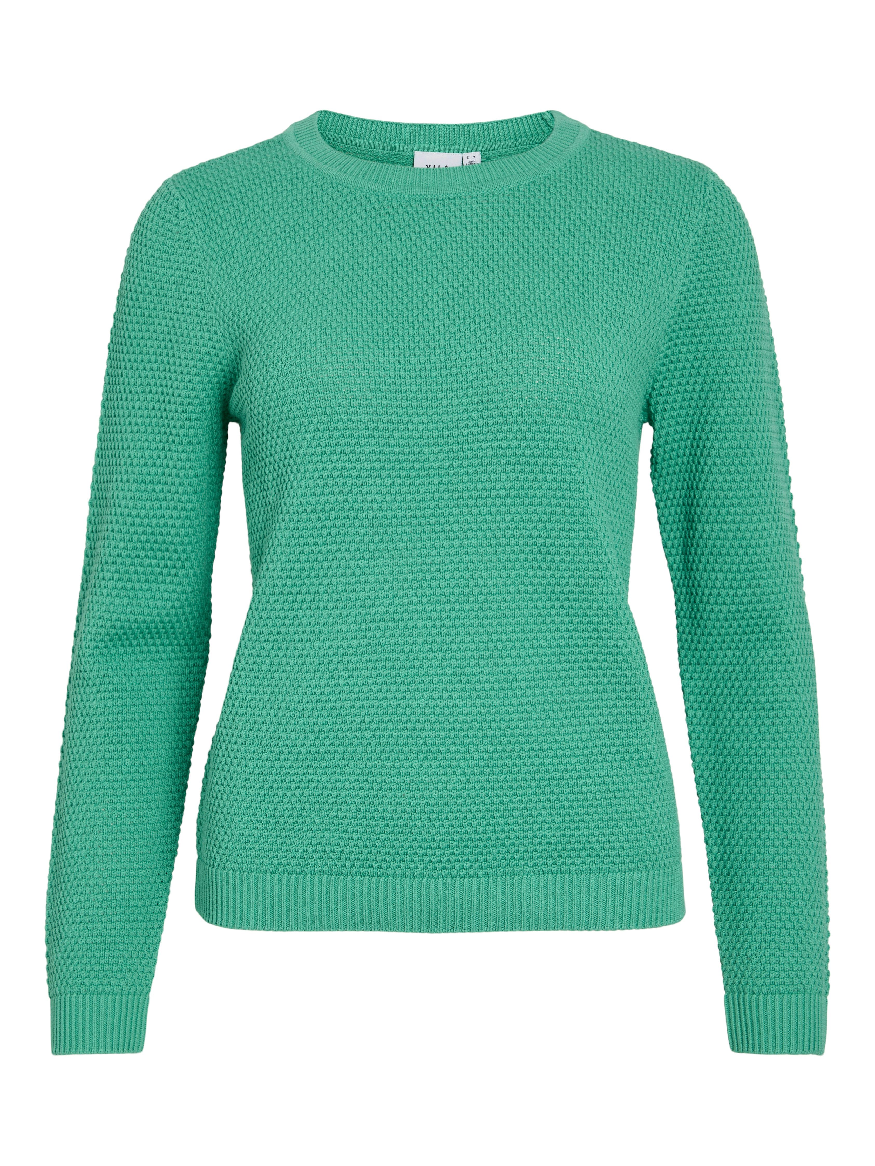 Vila Trui met ronde hals VIDALO O-NECK L/S KNIT TOP- NOOS
