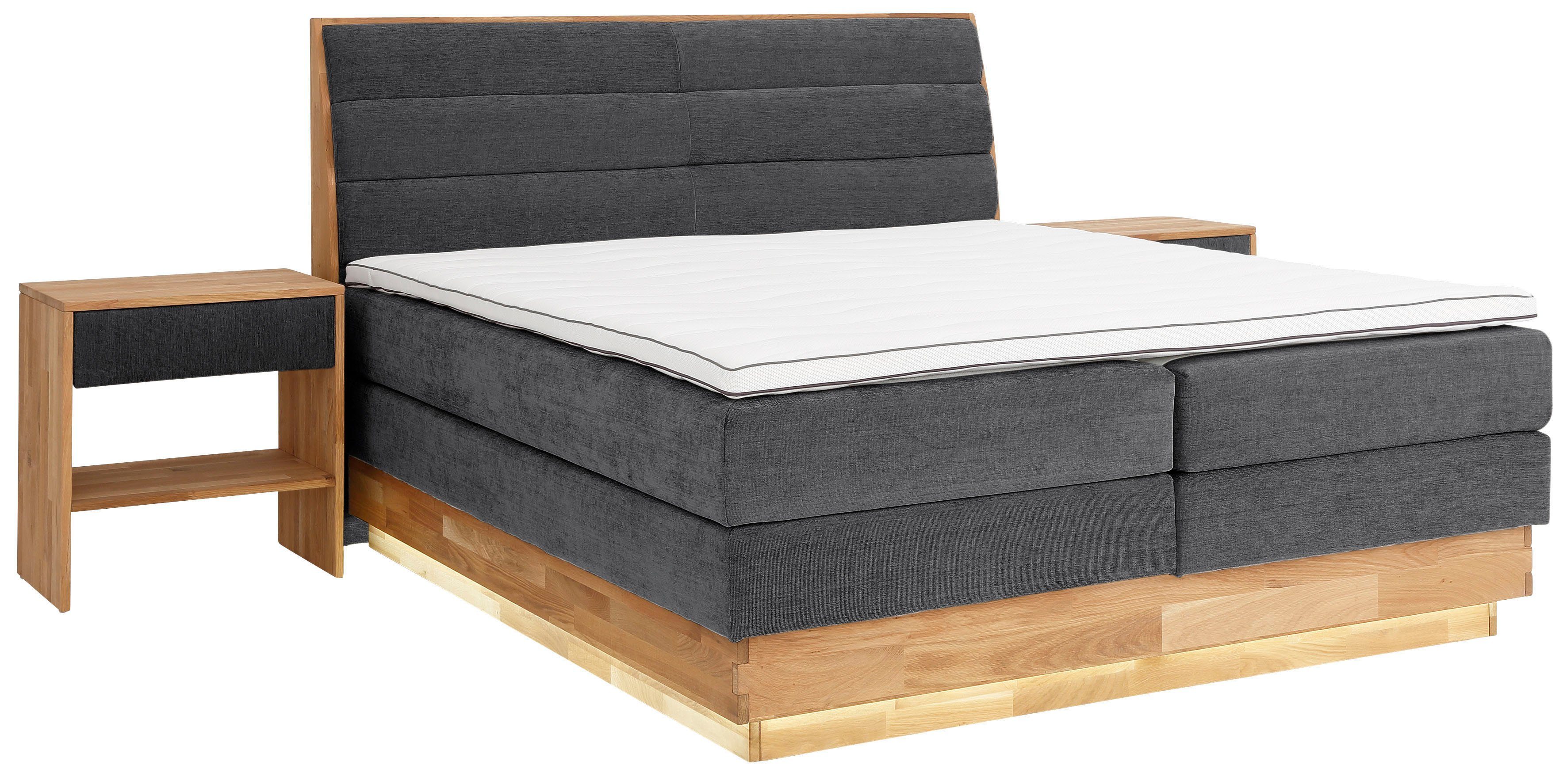 OTTO products Boxspring Ledverlichting, met gecertificeerde, gerecyclede overtrekstoffen