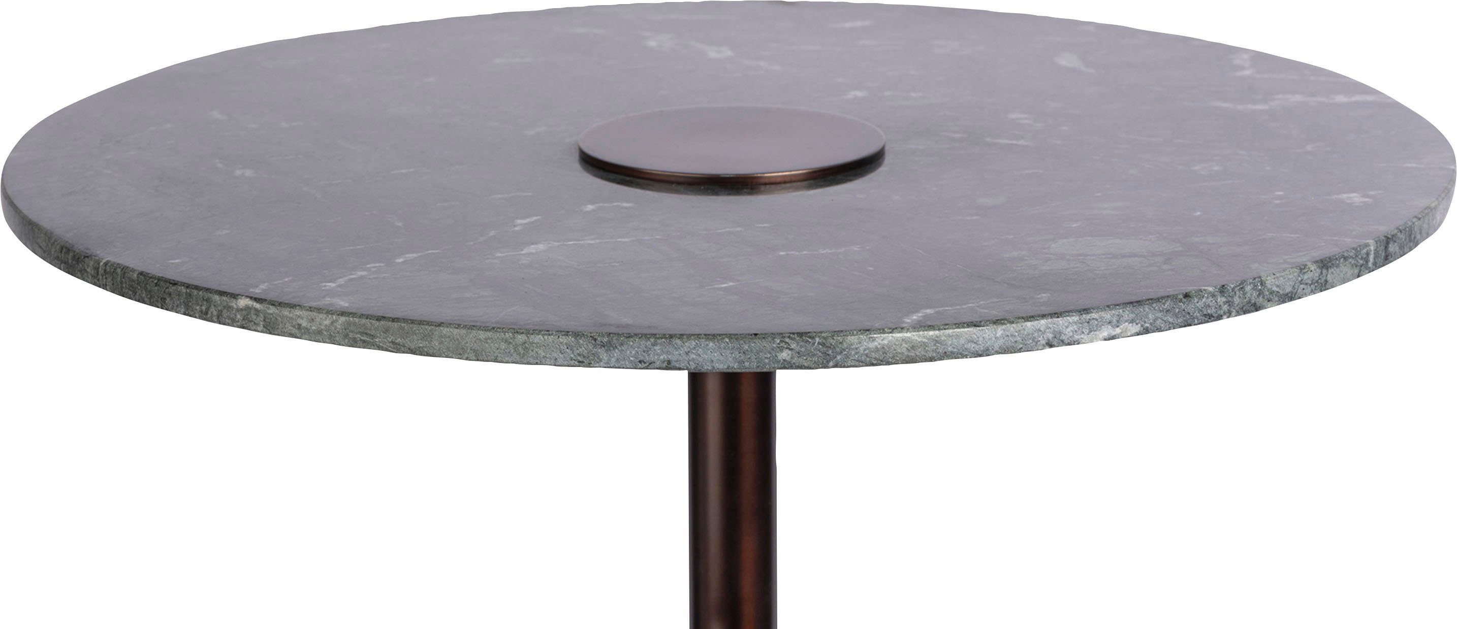 Kayoom Bijzettafel Harriet, luxe tafelblad van 100% marmer Tafelblad van marmer, stabiel frame van ijzer (1 stuk)