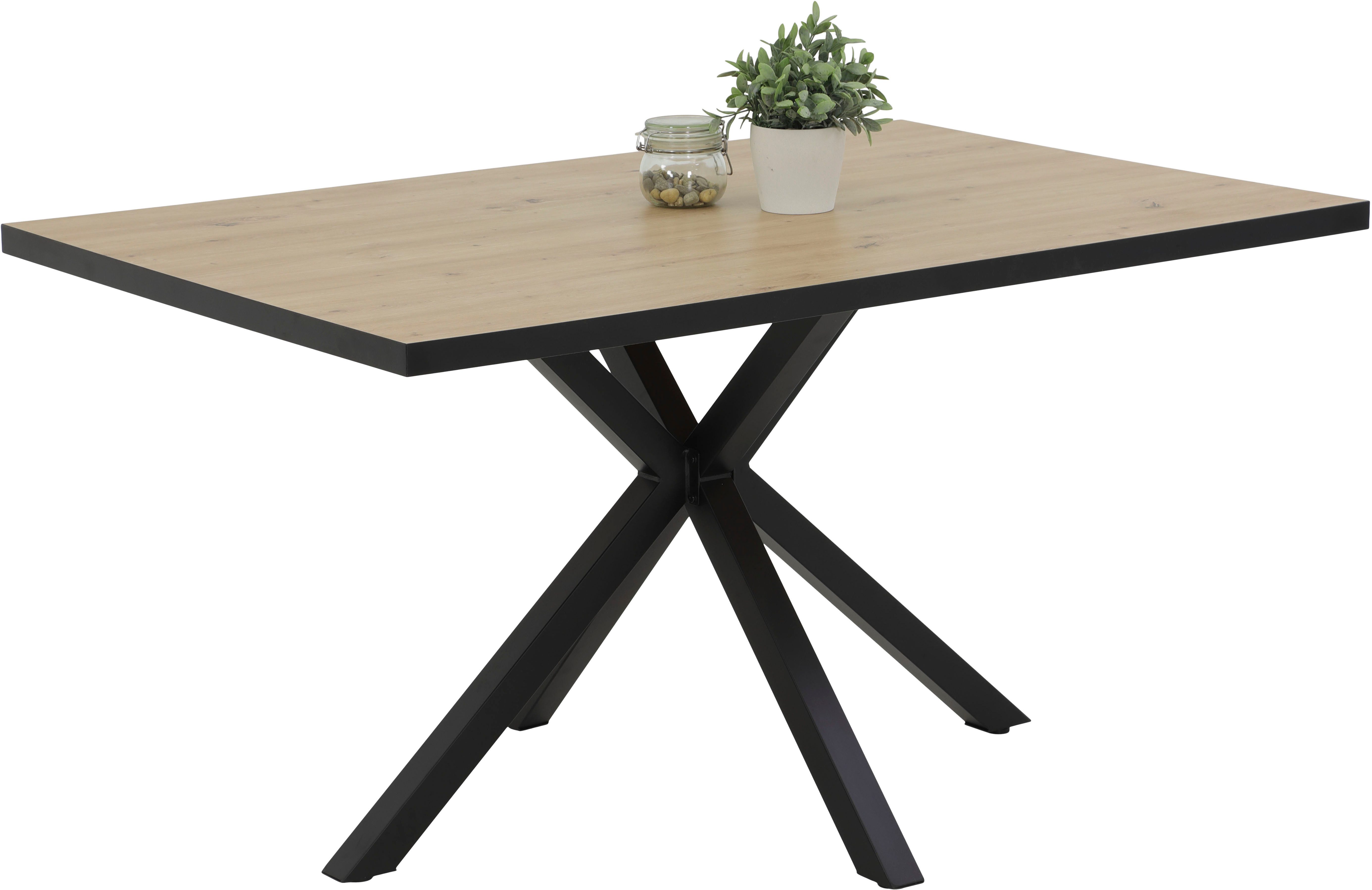 HELA Eethoek CLEO tafelgroep bestseller Schaalstoelen tafel woonkamer eetkamer (set, 5-delig)