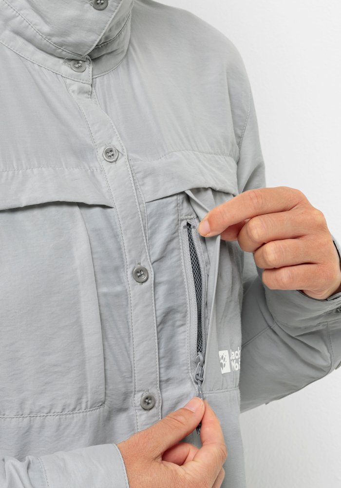 Jack Wolfskin Blouse met lange mouwen BARRIER LS SHIRT W
