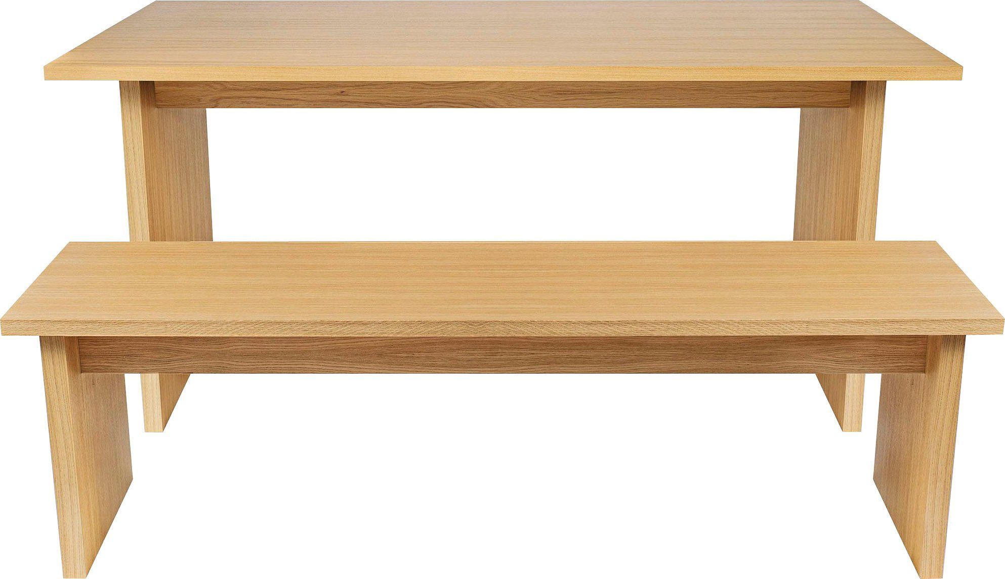 Woodman Eettafel Stripe Houtfineer van eiken