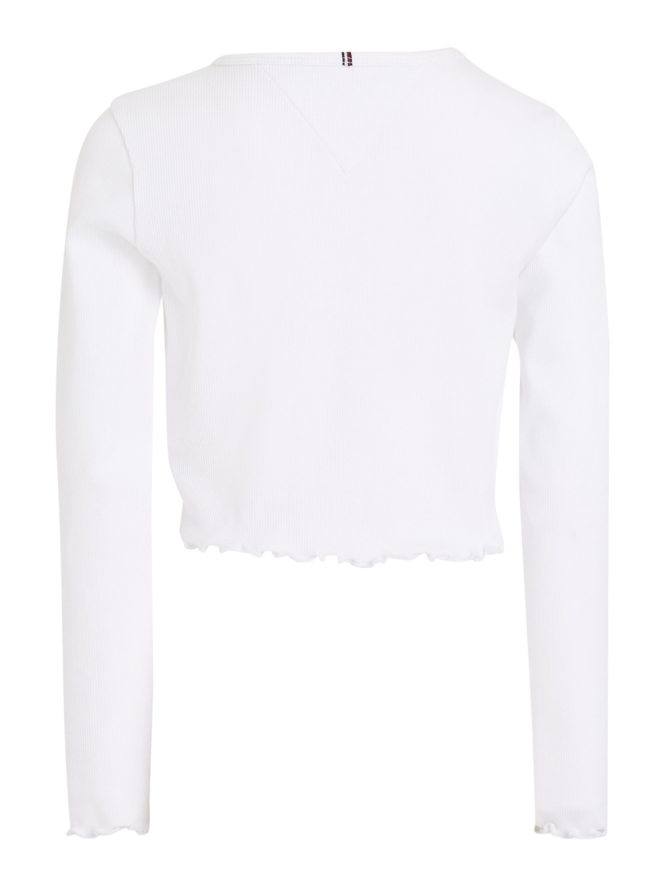 Tommy Hilfiger Shirt met lange mouwen ESSENTIAL RIB TOP L/S