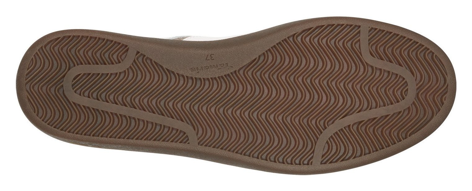 Tamaris Plateausneakers , vrijetijdsschoen, halfschoen, veterschoen met gepolsterde schacht