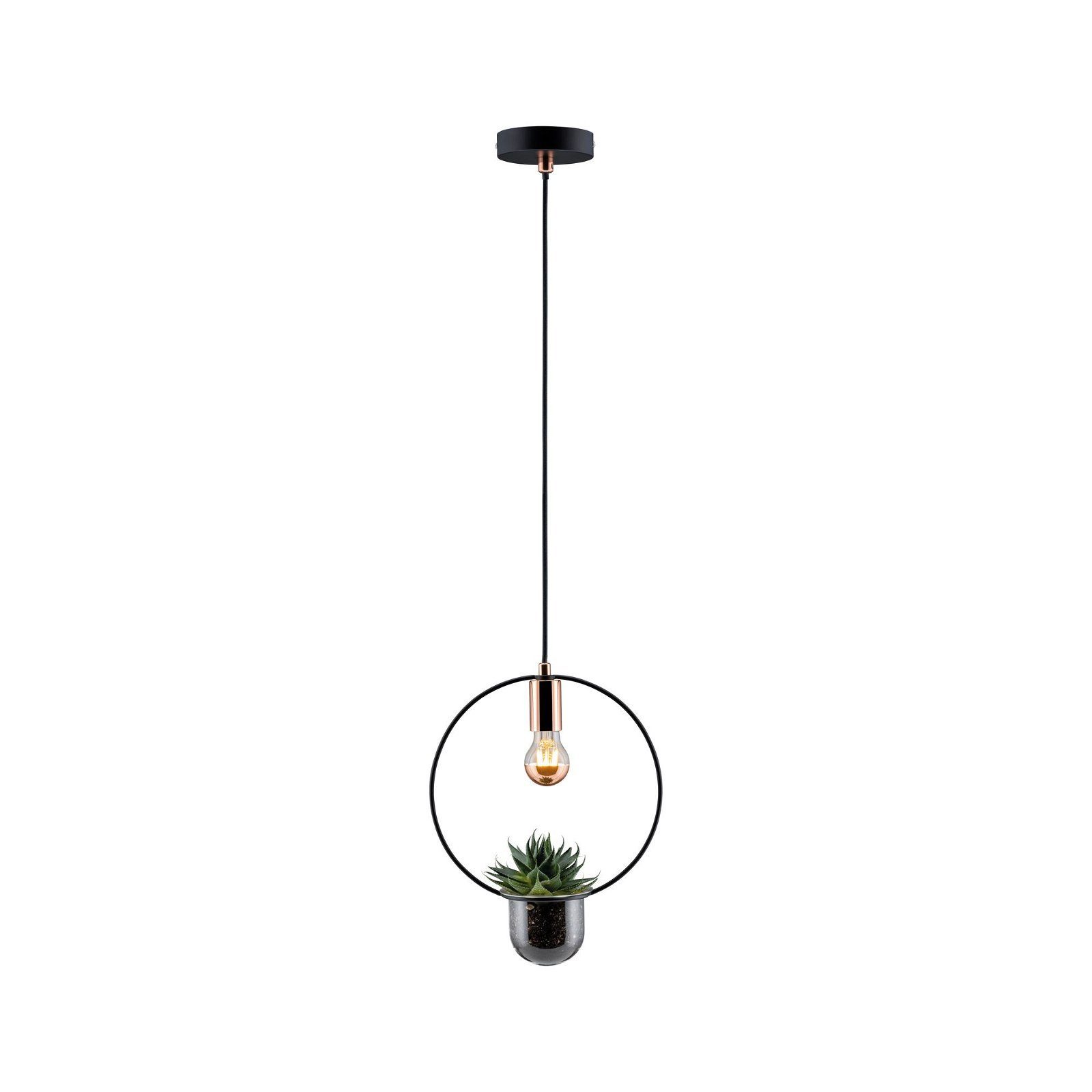 Paulmann Hanglamp Neordic Tasja max. 1x20W Zwart/Koper 230V Metaal (1 stuk)