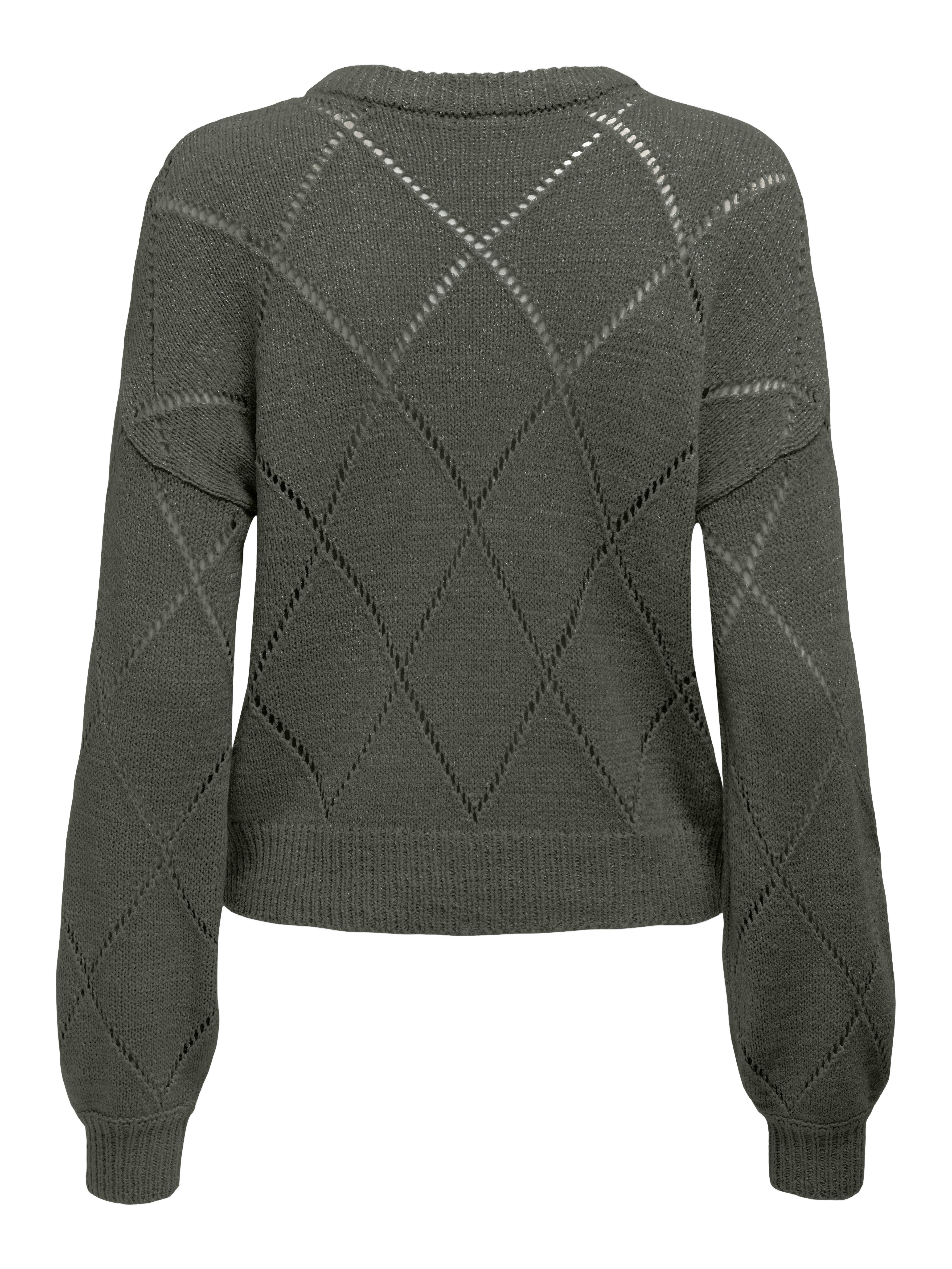 Only Gebreide trui ONLGEENAS LS STRUCTURE O-NECK CC KNT
