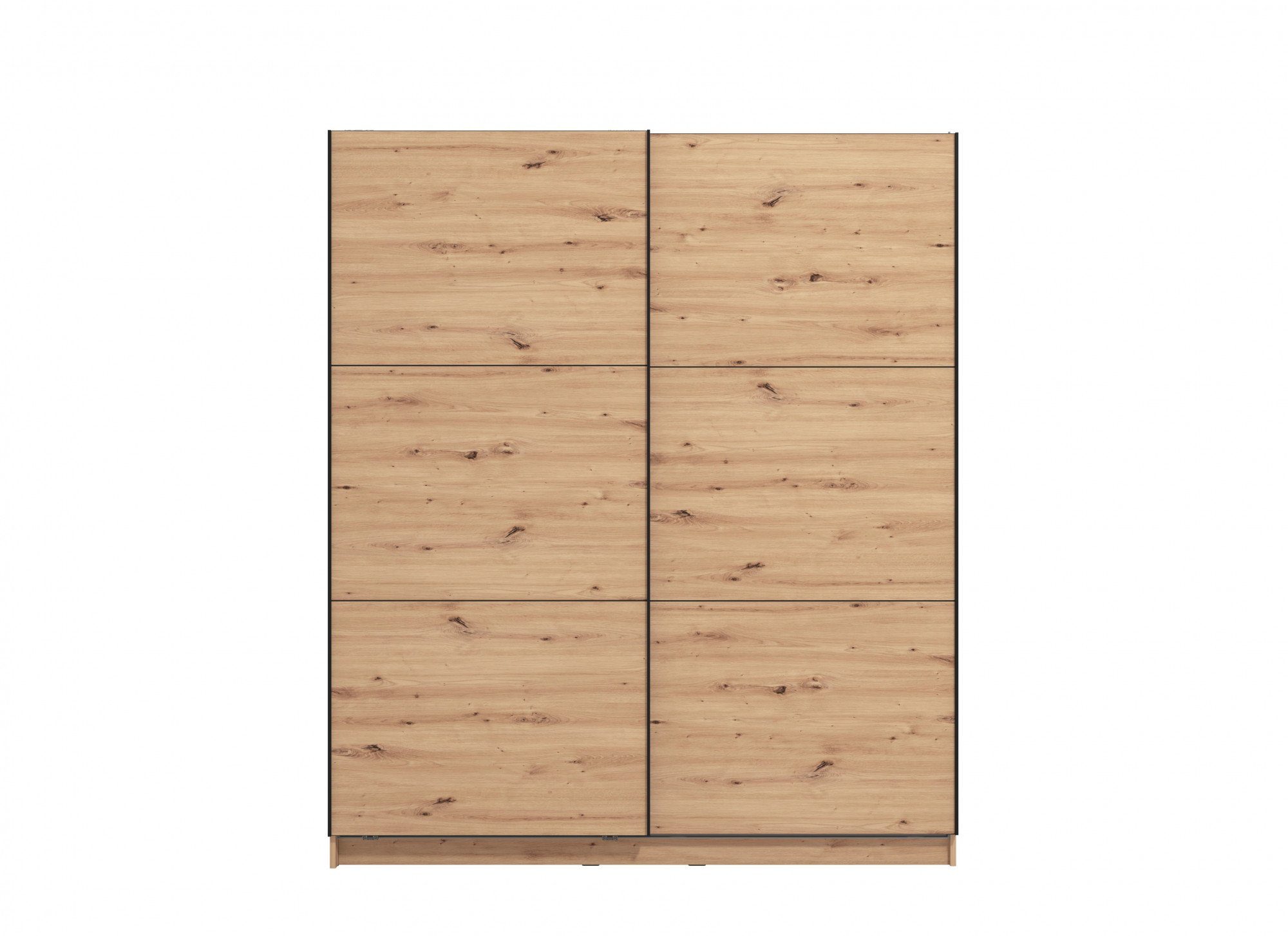 INOSIGN Zweefdeurkast Sierra klassieke kledingkast linnenkast 179 of 217 cm breed met volledige binnenindeling, fsc®-gecertificeerd houtmateriaal