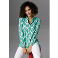 aniston selected lange blouse achter langer groen