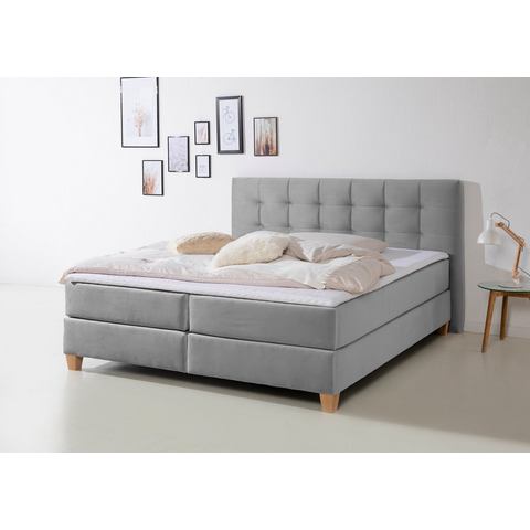 Home affaire Boxspring Moulay incl. topmatras, 6 breedten, 2 hardheden, tdk ook in hardheid 4, 3 mat