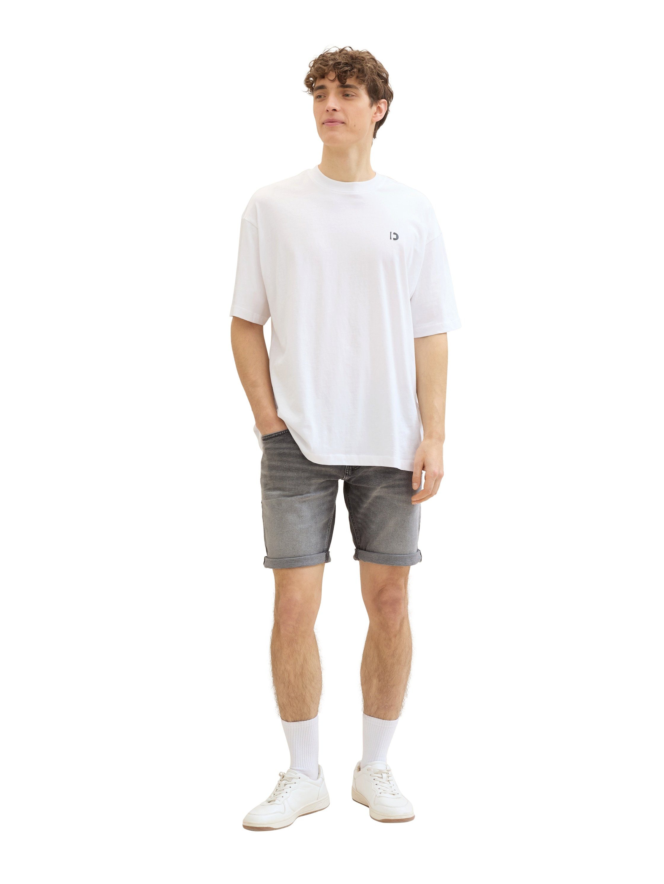 Tom Tailor Denim Jeansshort in 5-pocketsstijl