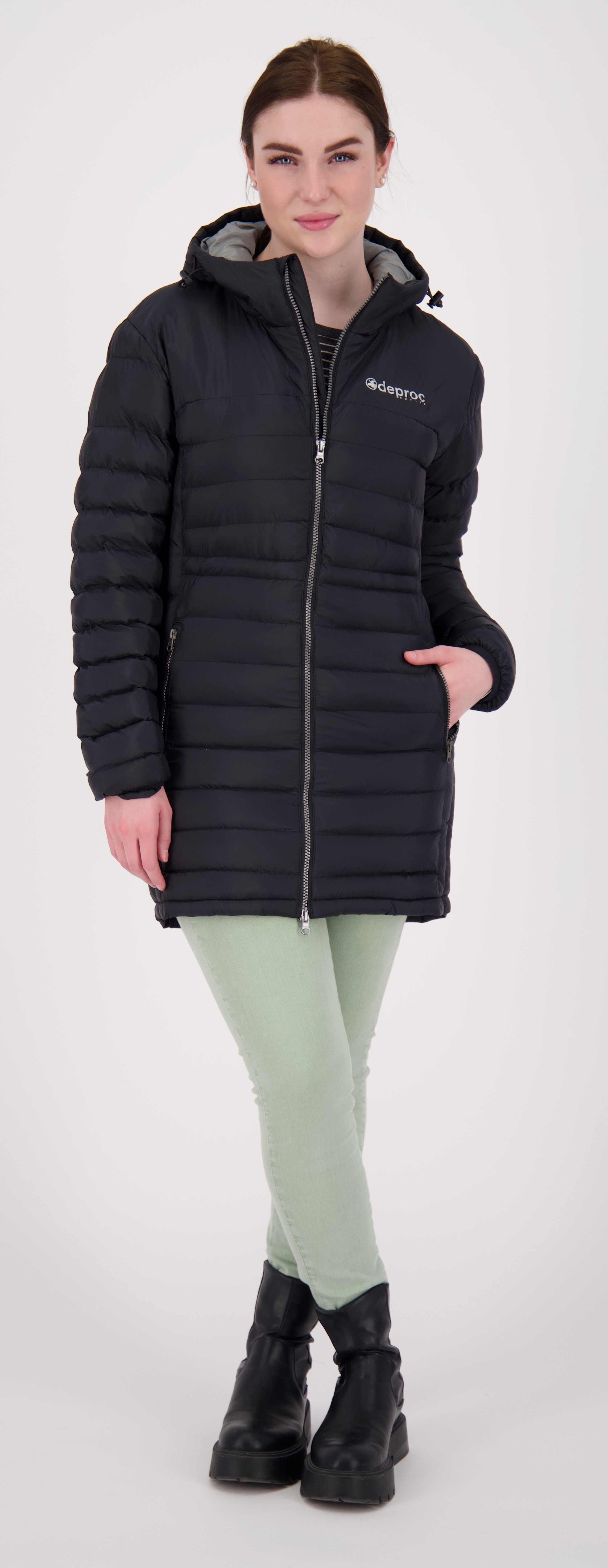 DEPROC Active Gewatteerde jas GILMOUR II LONG