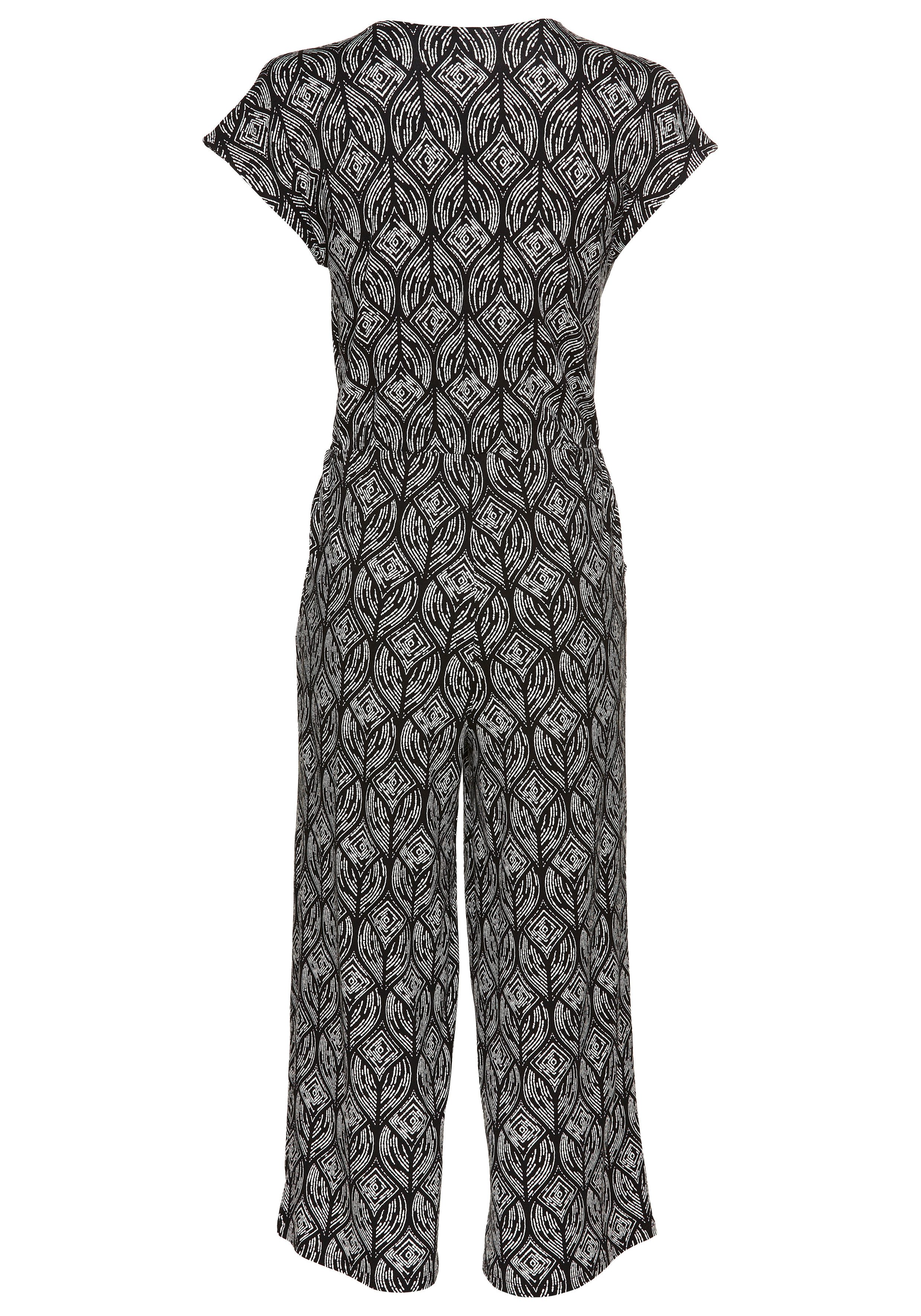 Laura Scott Jumpsuit met geometrisch patroon - nieuwe collectie