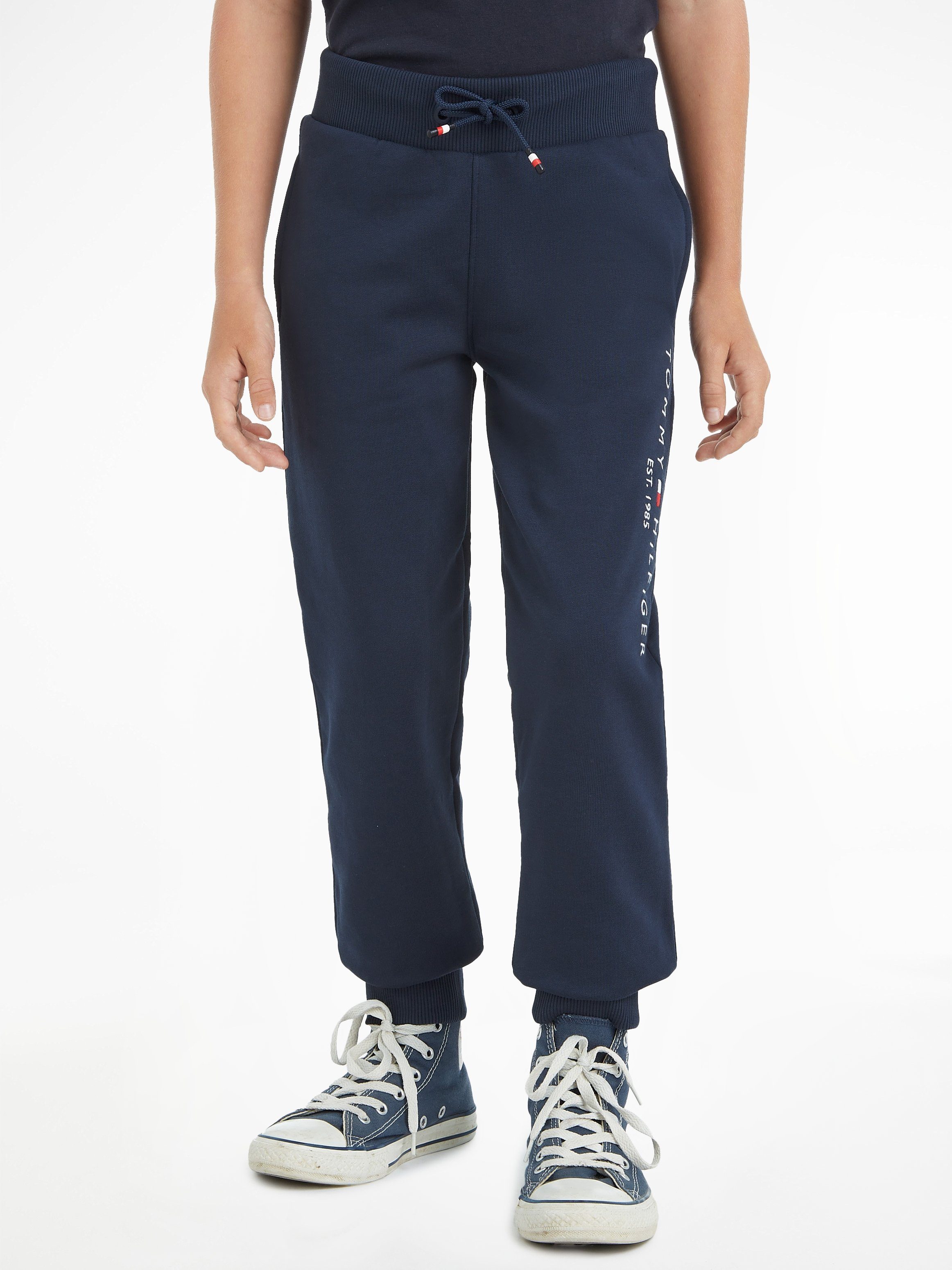 Tommy Hilfiger Joggingbroek met tommy hilfiger logo-opdruk op het been