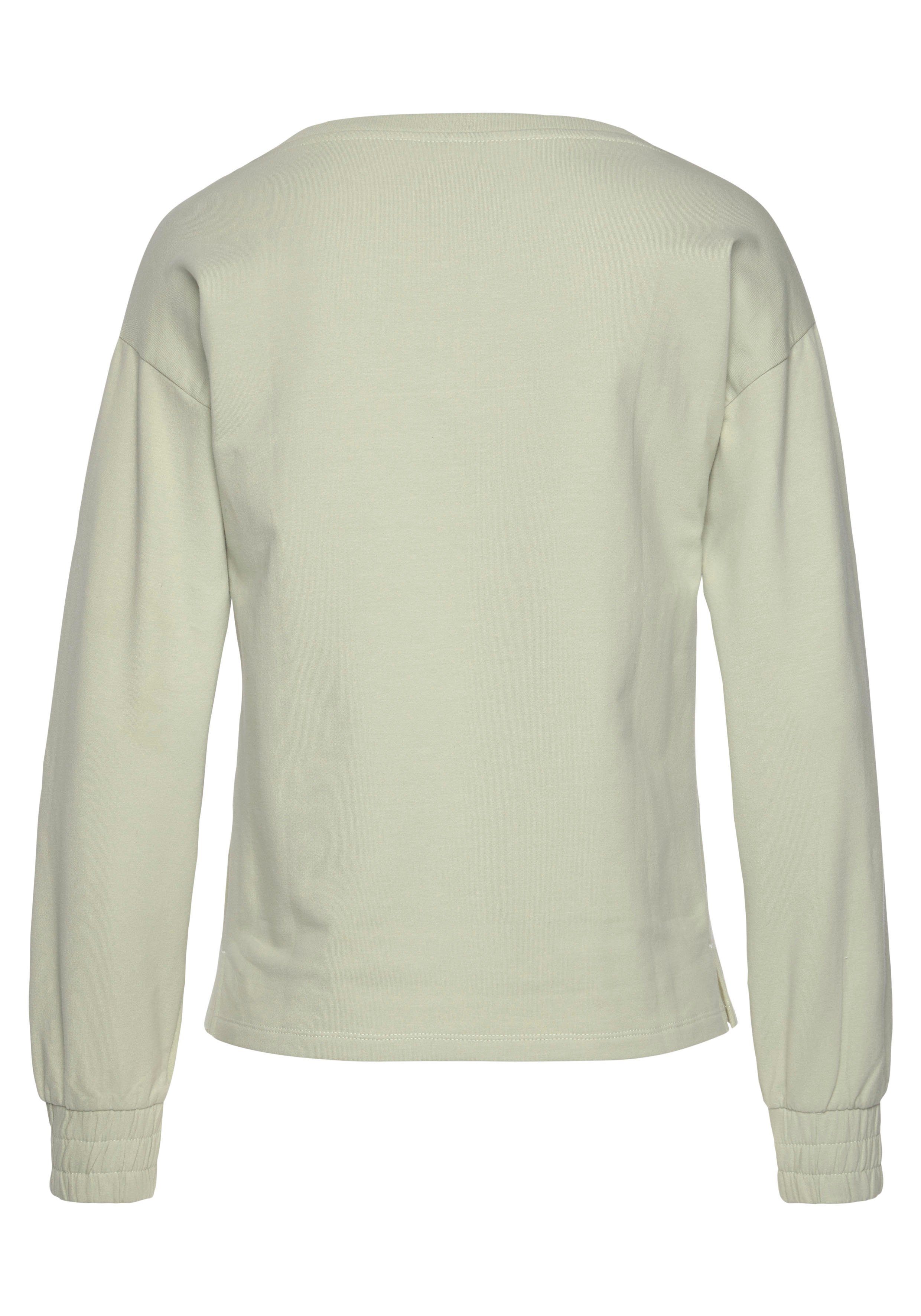 Bench. Loungewear Sweatshirt met gerimpelde mouwmanchetten, loungepak