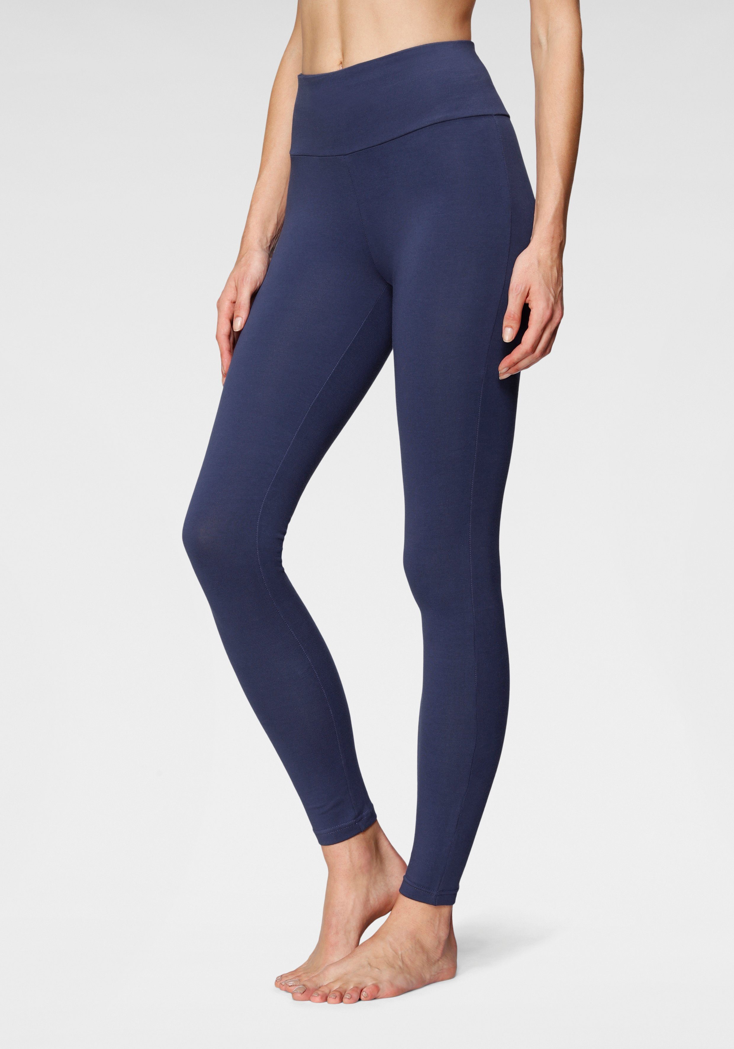 Lascana Legging met brede boord