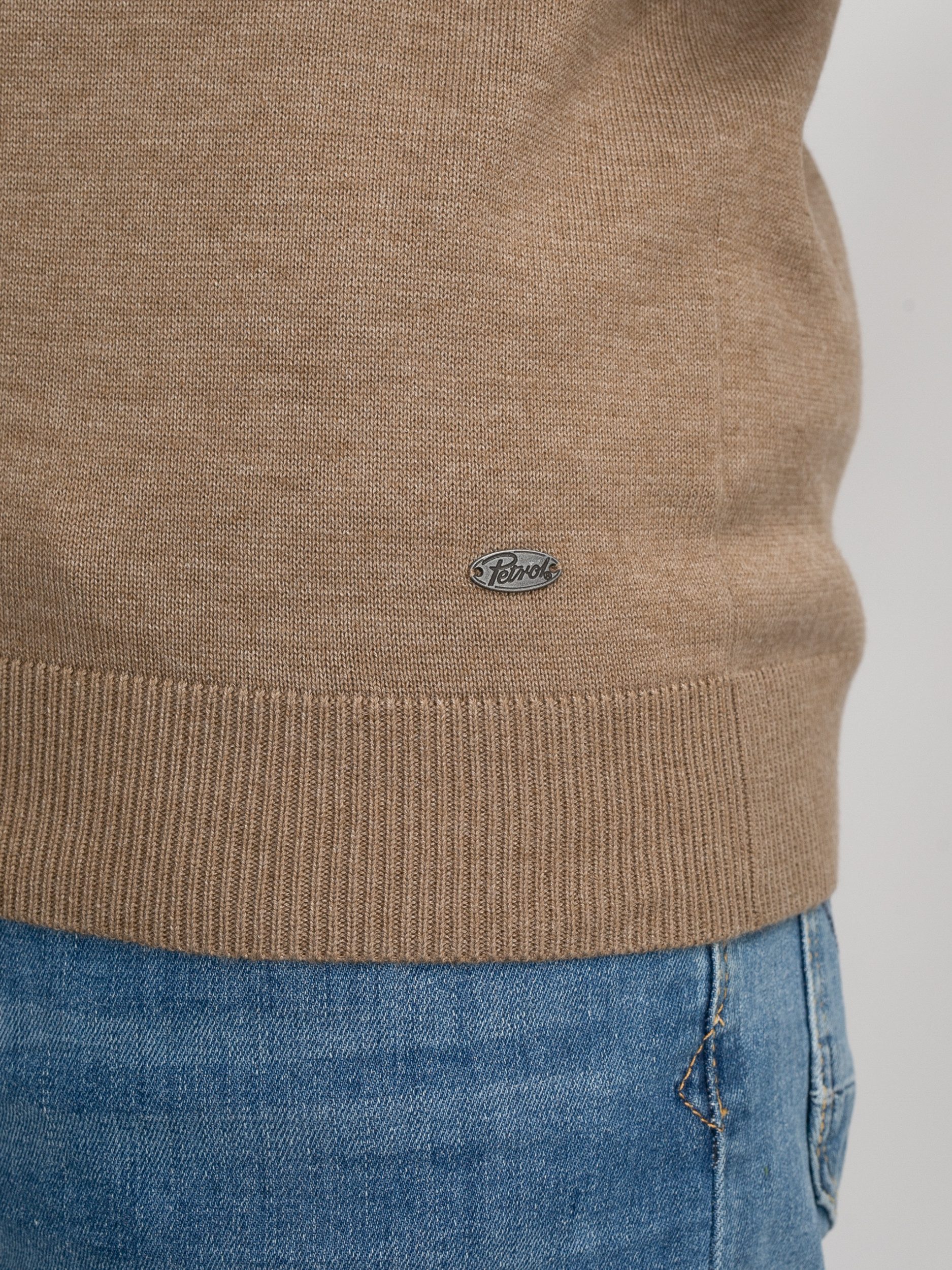 Petrol Industries Trui met ronde hals Men Knitwear Round Neck Basic