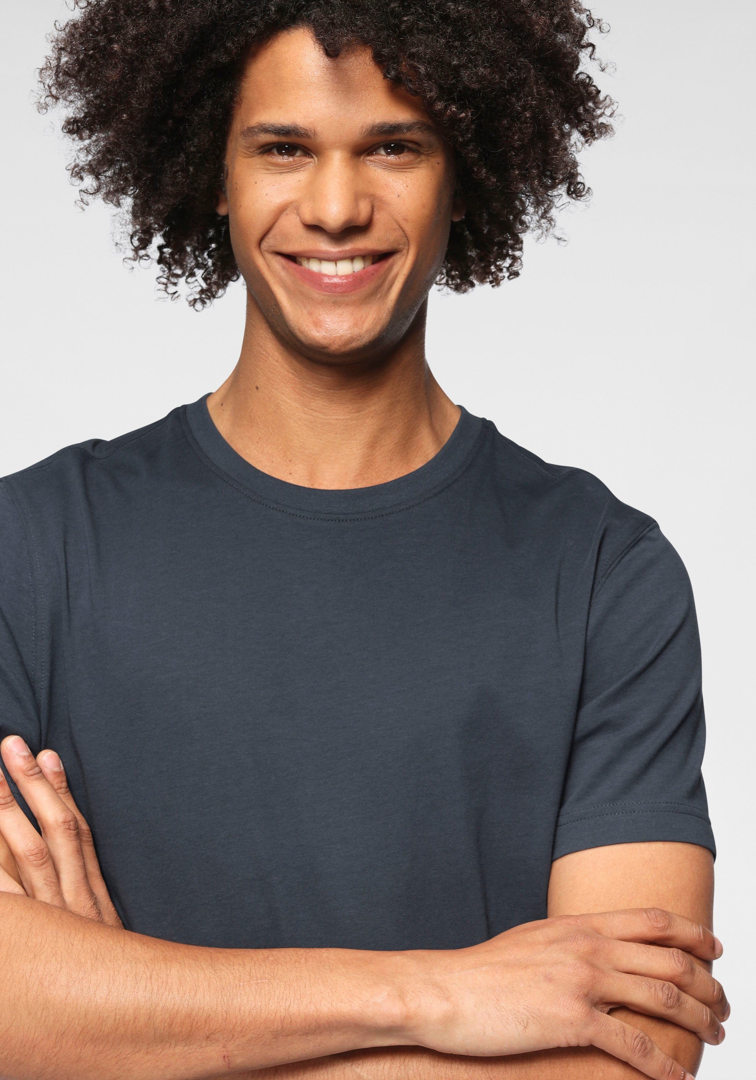 OTTO products T-shirt GOTS-gecertificeerd – van bio-katoen Korte mouwen, basic, van single jersey, van 100% katoen