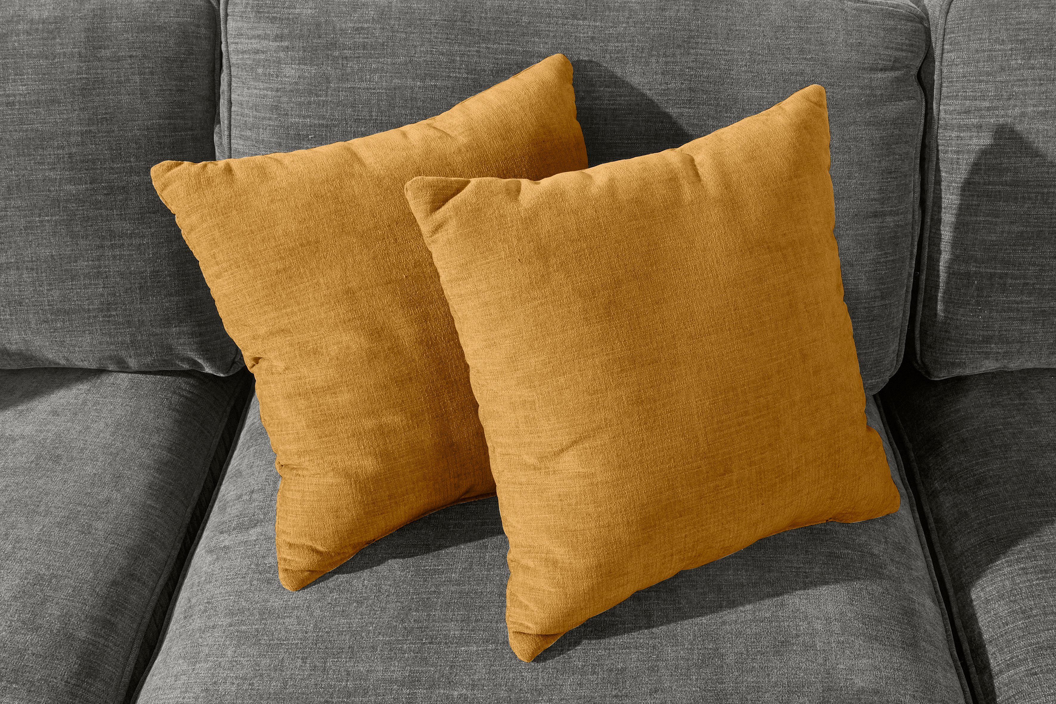 Home affaire Hoekbank Broughton L-vorm zacht zitcomfort, incl. 4 sierkussens, opstaande naad