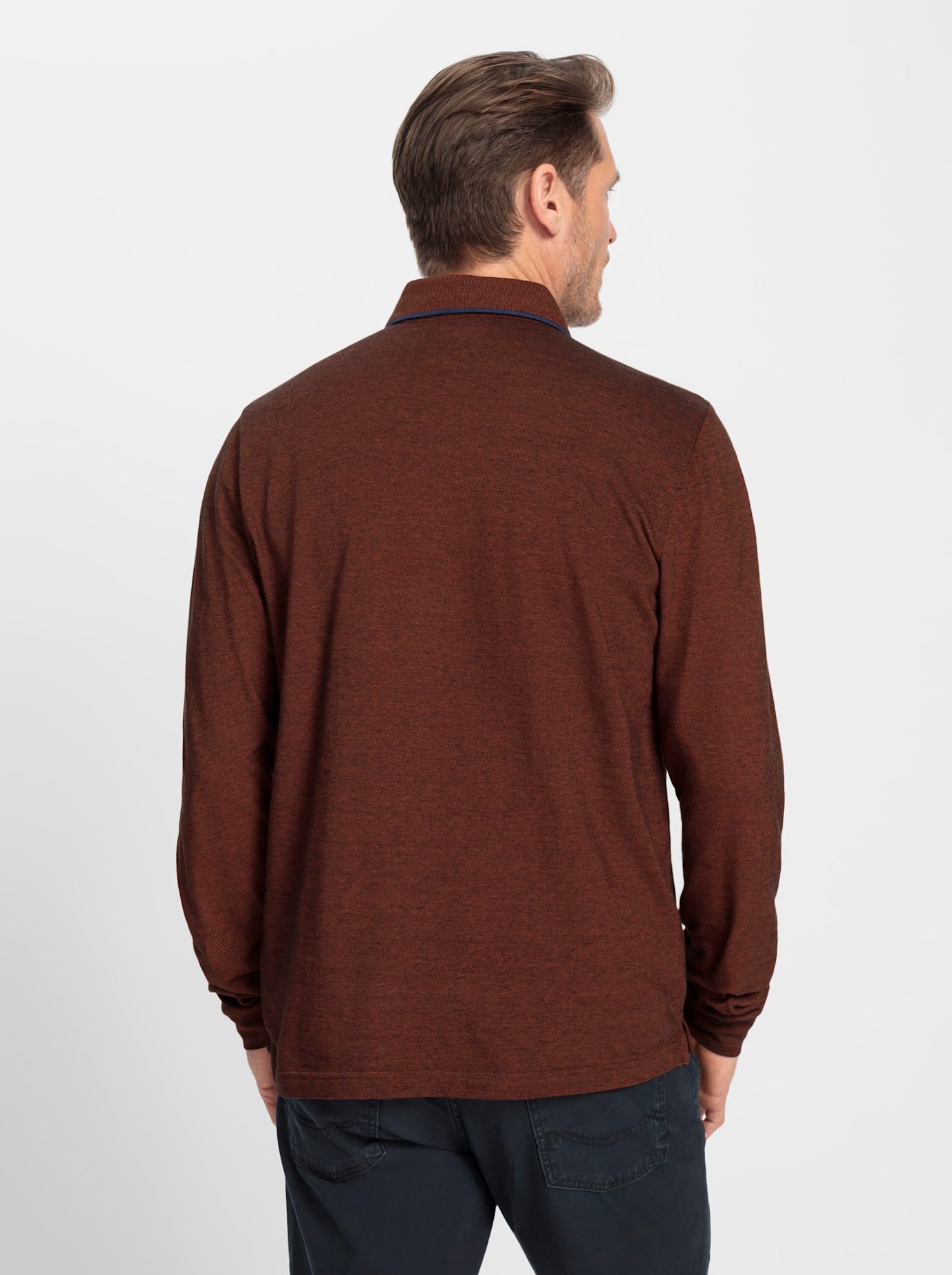 Catamaran Shirt met lange mouwen Poloshirt met lange mouwen (1-delig)