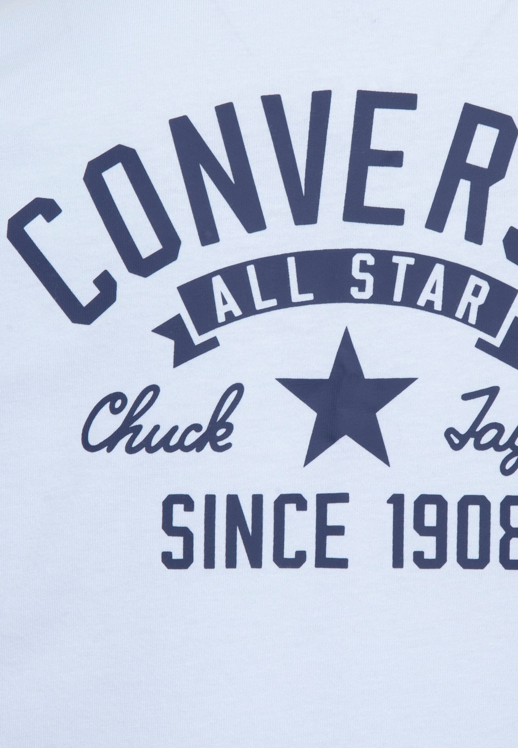 Converse T-shirt CNVB RETRO FRONT BACK LOGO TEE (1-delig)