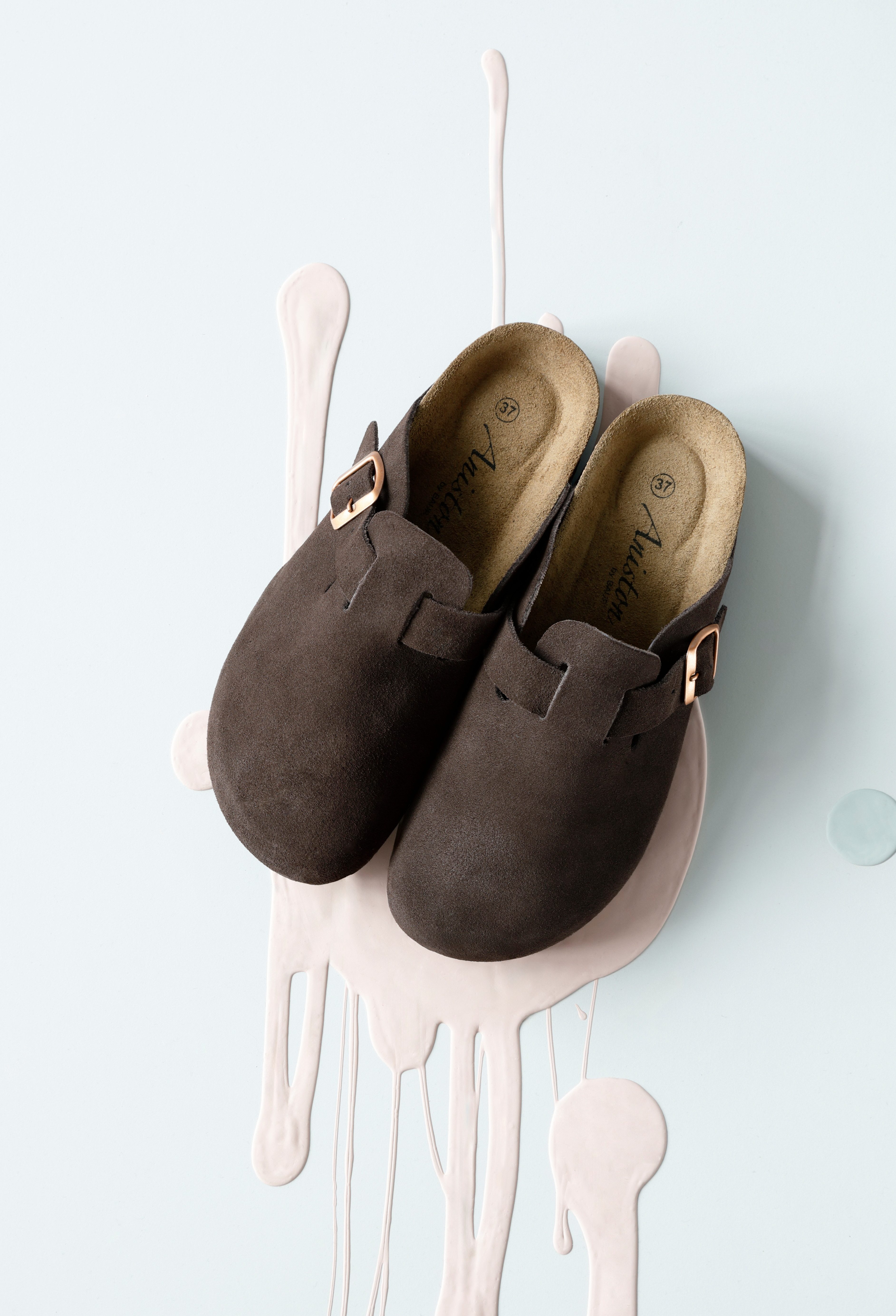 Aniston SHOES Clogs pantoffel, zomerschoen, met ergonomisch voetbed - nieuwe collectie