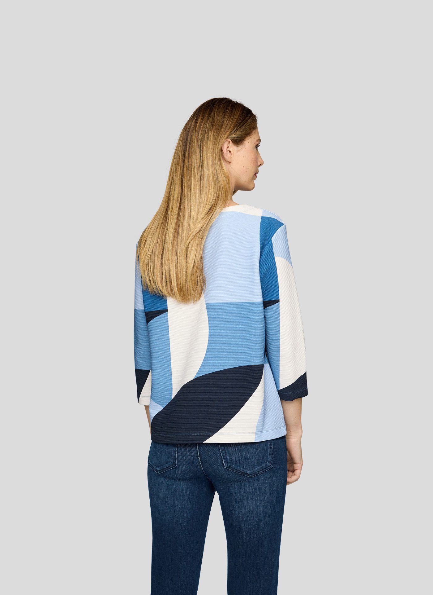 Rabe Shirt met 3/4 mouwen